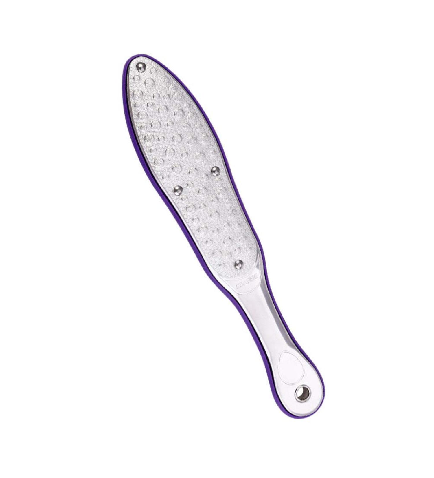 Heallily Professional Foot File - Stainless Steel Double-Sided Kallus Remover for Cracked Heels & Hard Skin - Ideal for Pedicure - Buy Online on GoSupps.com