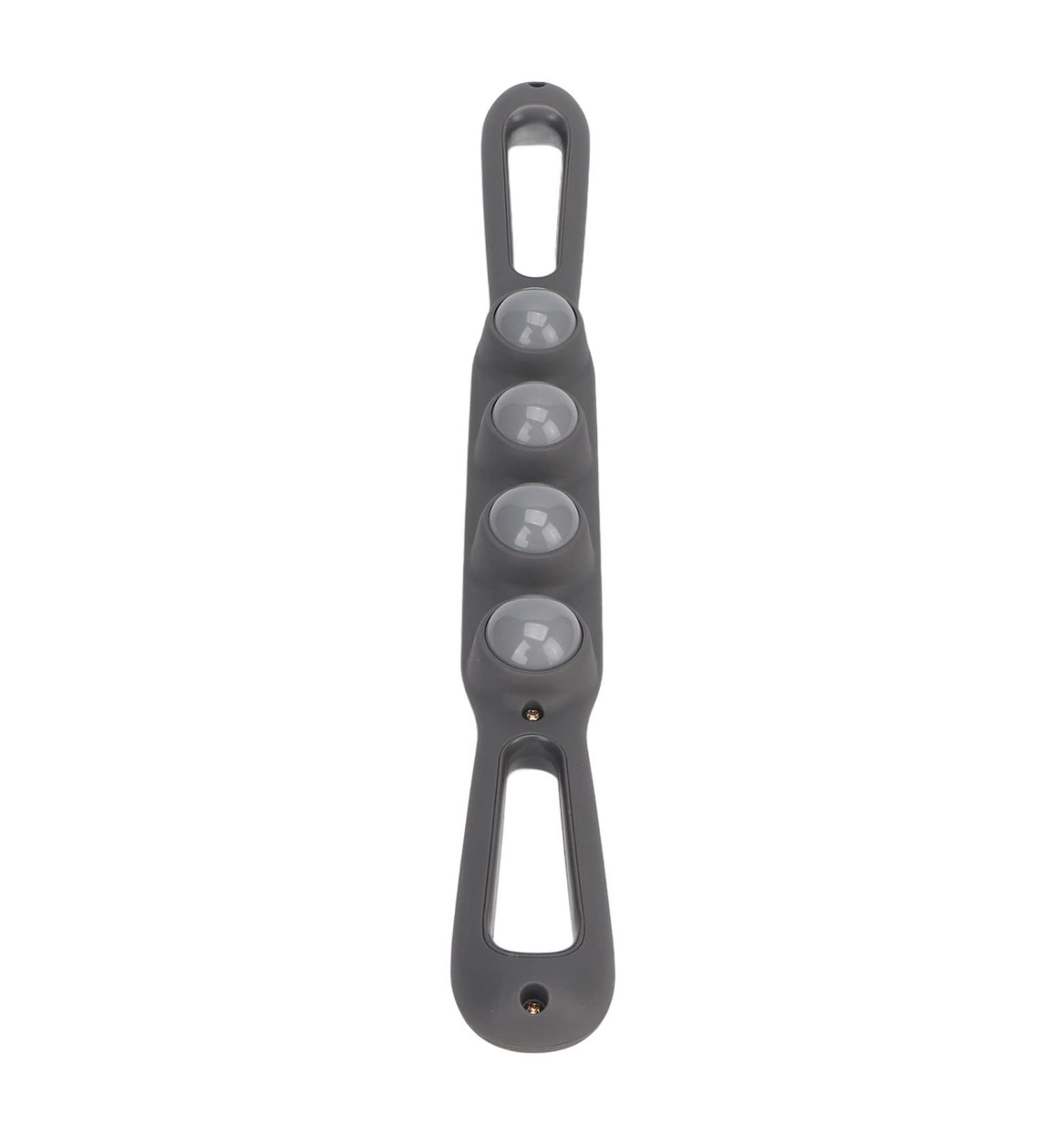 Ververt Touch Massage Roller Stick - 360 Muscle Relief for Shoulders & Arms | Gray Lymphatic Drainage Tool - Buy Online on GoSupps.com