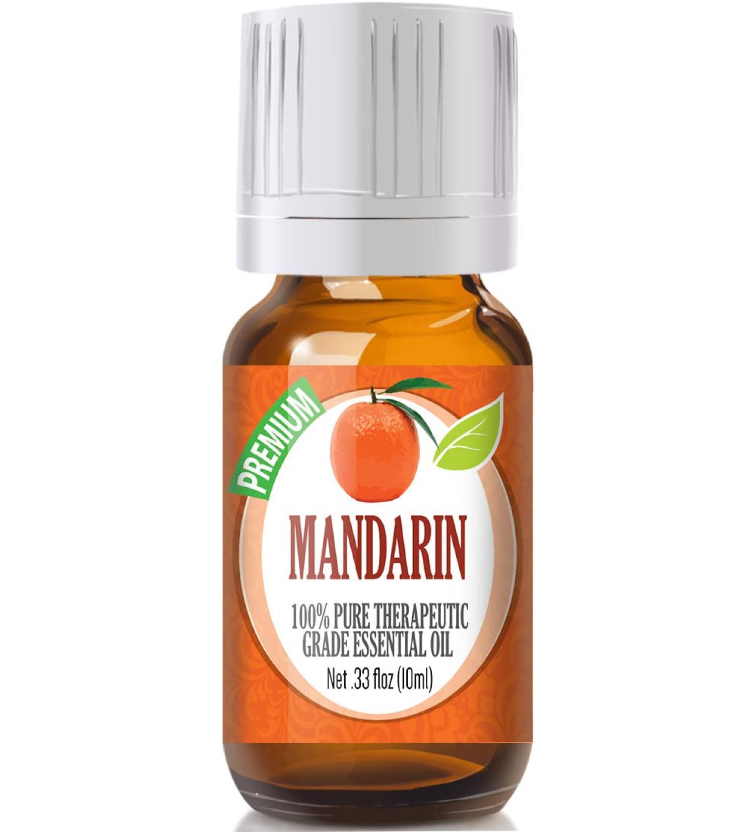 Healing Solutions 10ml Oils - Mandarin Essential Oil - 0.33 Fluid Ounces