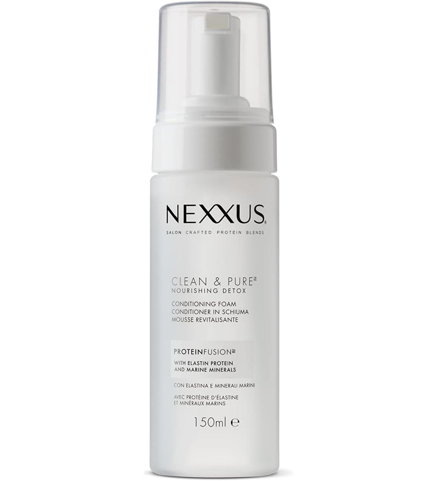 Nexxus Clean & Pure Conditioner Foam 150ml | Best Mousse Conditioner for Healthy Hair - International Shipping Available - Buy Online on GoSupps.com