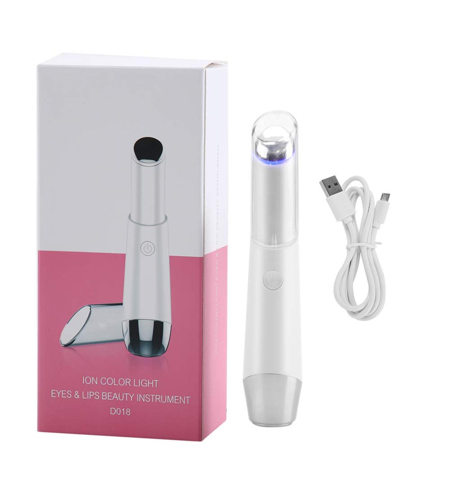 Eye Face Massage Tool Wand Pen - Portable Electric Eye Lift & Heated Vibration Massager for Skin Care - Buy Online on GoSupps.com