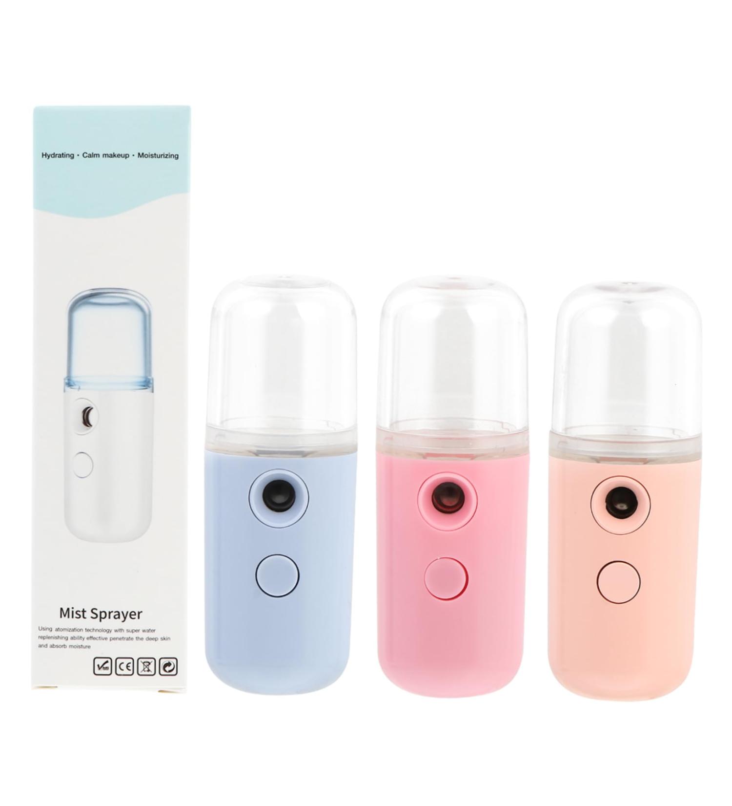 Didiseaon 4pcs Small Pill Hydrating Instrument Face Steamer Eyelash Extensions Beauty Sprayer Usb - Buy Online on GoSupps.com