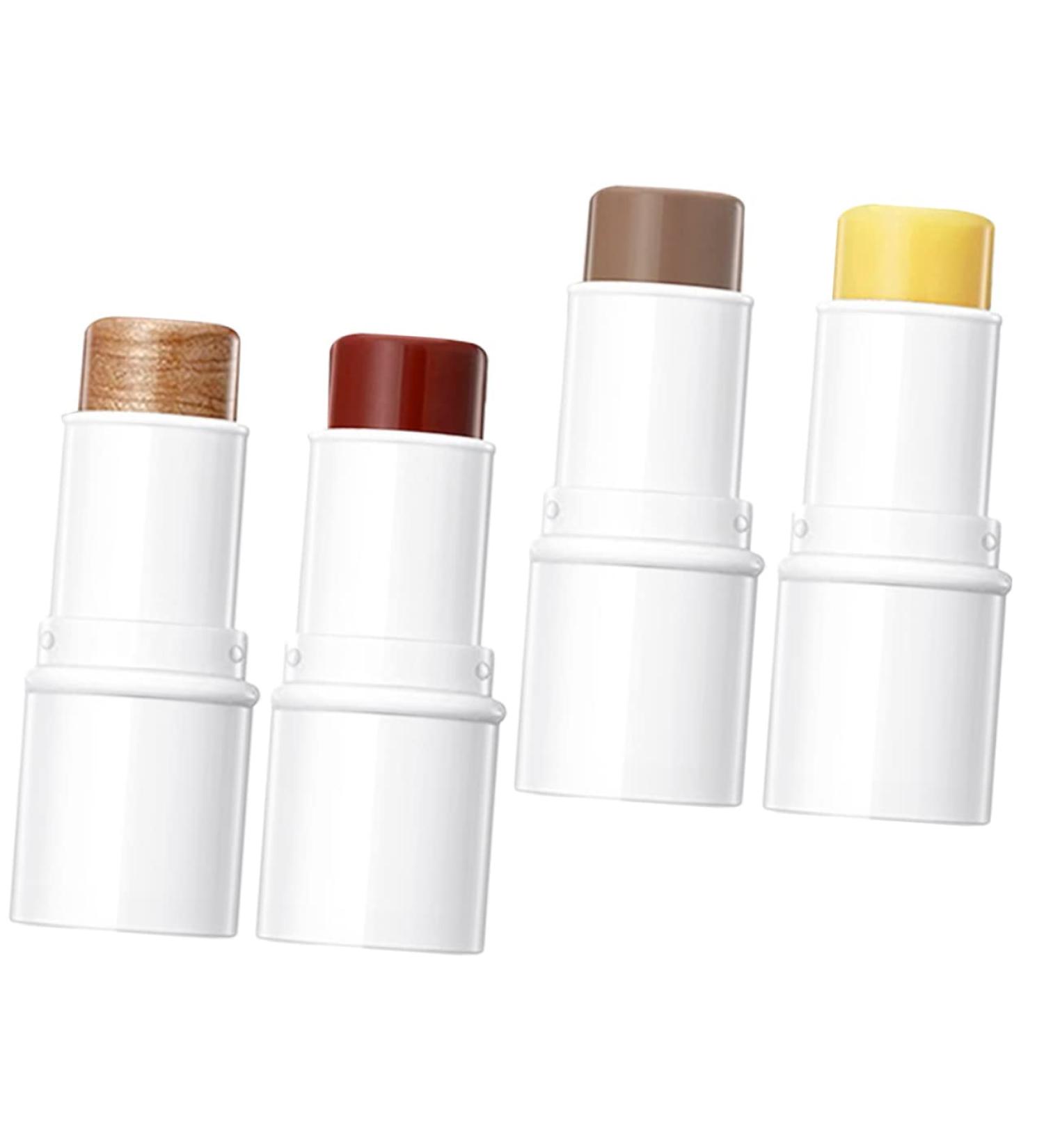 NULYLU 1 Set Contour Stick Blush Stick Facial Kit Highlighter Pen Neopentyl Di(ethylhexanoate) Ester - Buy Online on GoSupps.com