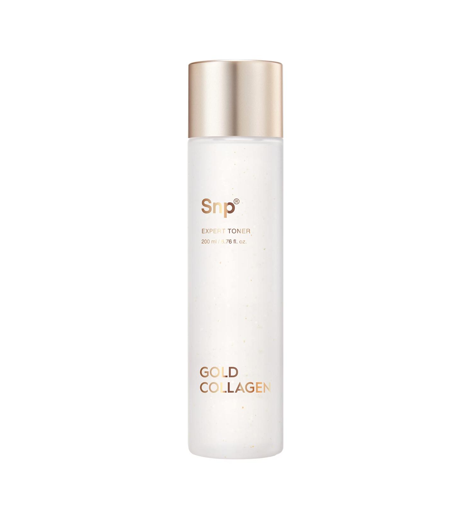 SNP Gold Collagen Expert Toner - Hydrating & Firming Skin Solution for Youthful Glow | Buy Internationally - Buy Online on GoSupps.com
