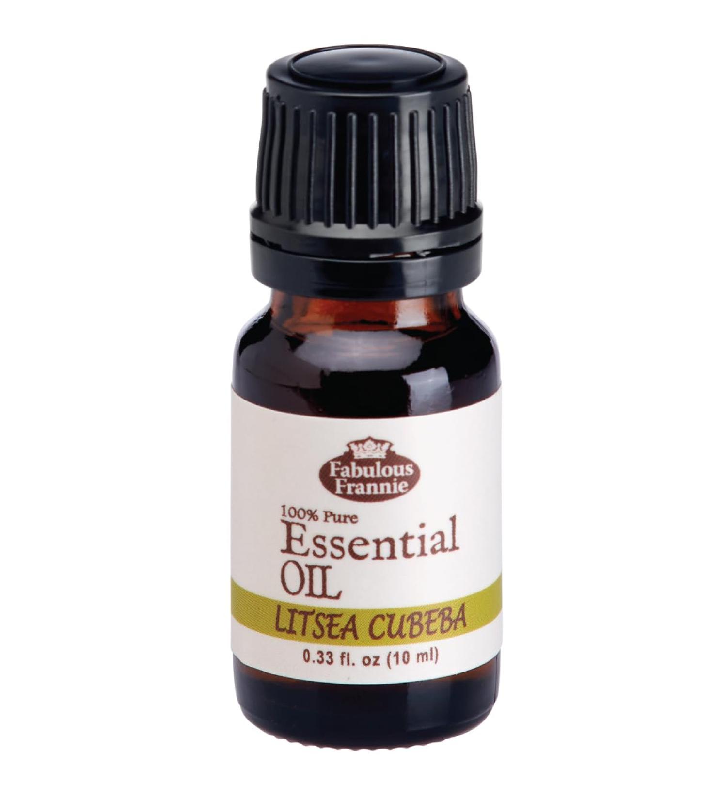 Fabulous Frannie Litsea 100% Pure Undiluted Essential Oil Grade 10 ml (.33oz)