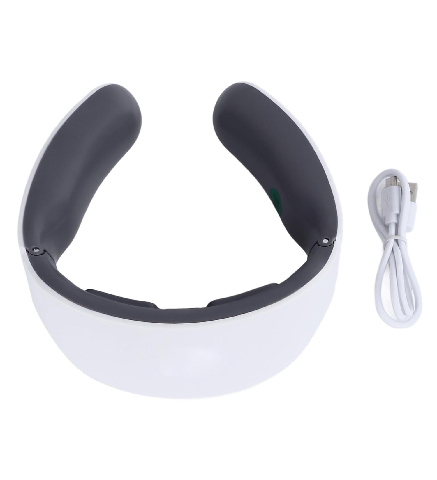 Qcwwy Neck Massager - Intelligent Cervical Massage Device with 8 Intensity Levels | Multifunctional & Electric Neck Protection for Ultimate Relaxation - Buy Online on GoSupps.com