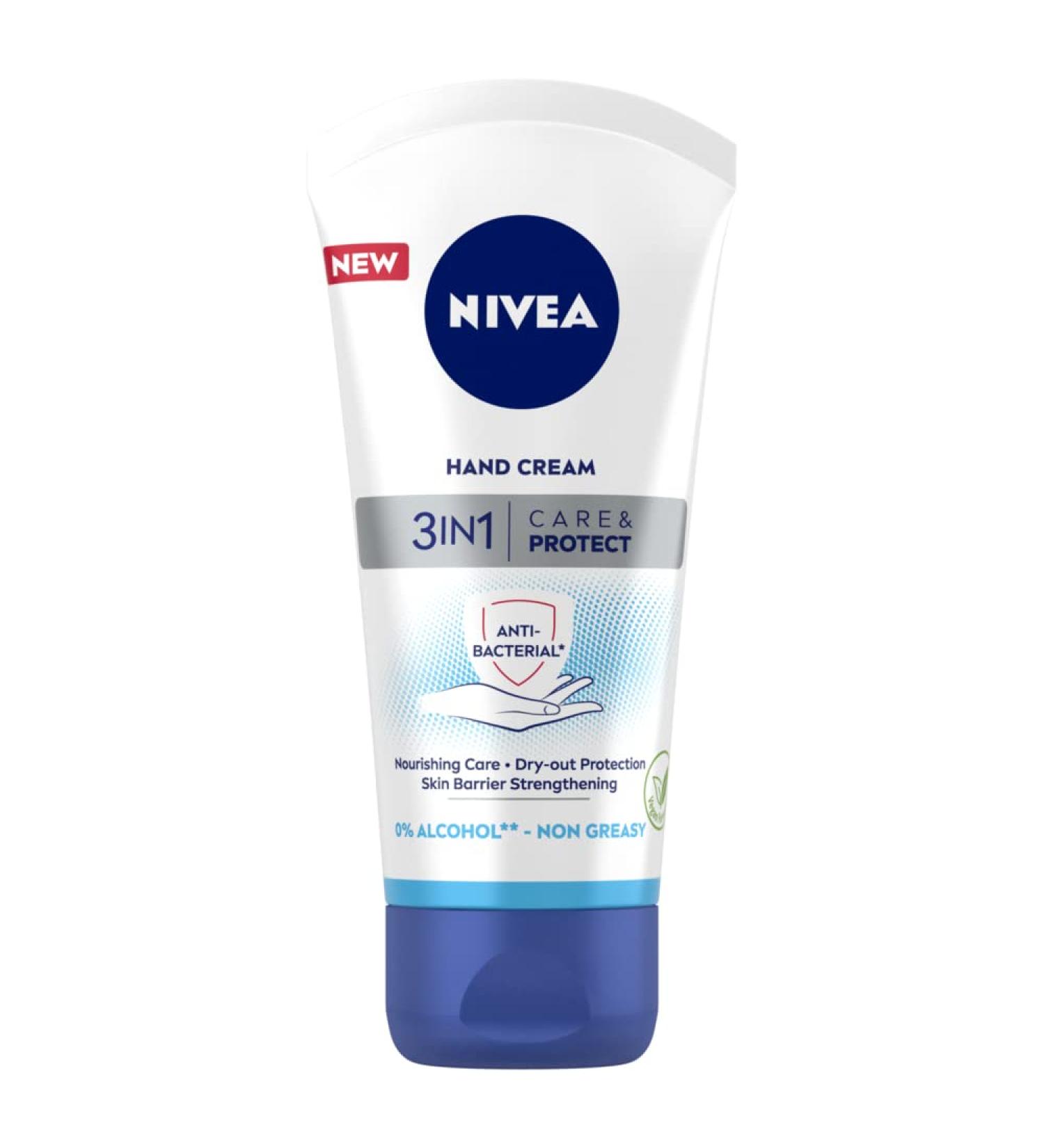 NIVEA 3 in 1 Care and Protect Hand Cream 100 ml
