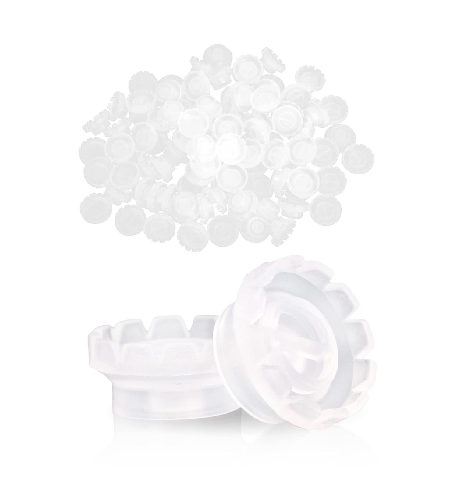 Lyon Lash Glass Lash Tile & Adhesive Holder with Silk Pouch | Reusable Palette for Classic & Volume Lashing | Fan Cups 200 pcs - Eyelash Extension Supplies - Buy Online on GoSupps.com