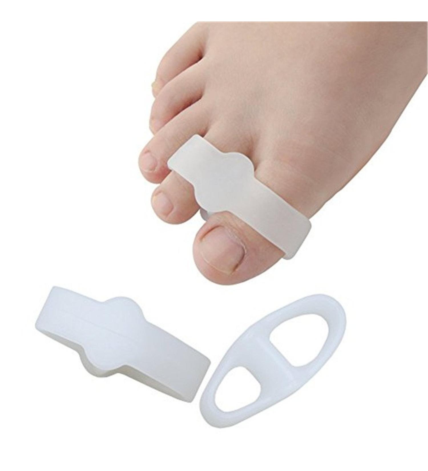 BROWOL Hallux Valgus Toe Spreader - Soft & Comfortable Double Ring Correctors for Bunion Relief - International Shipping Available - Buy Online on GoSupps.com