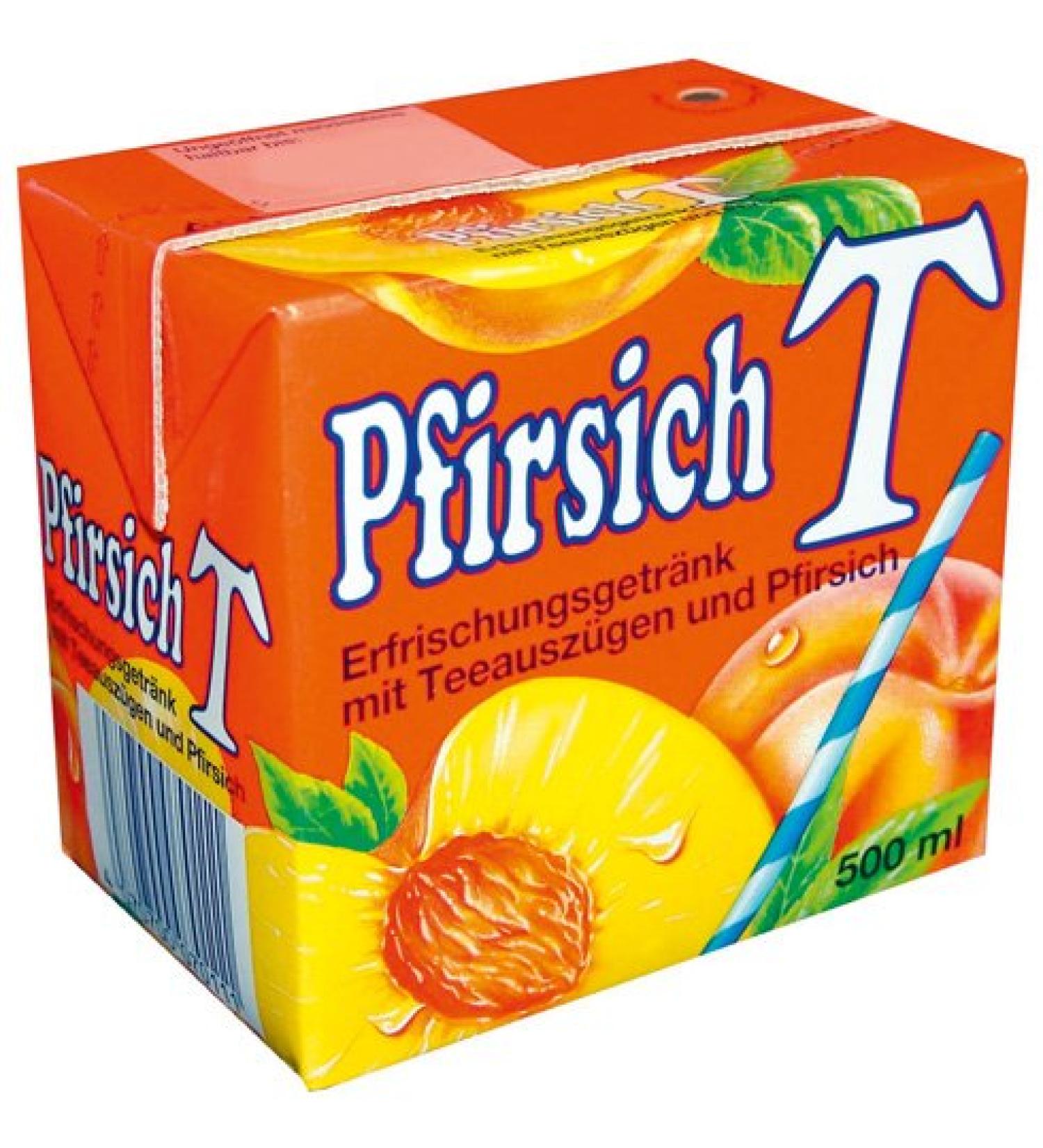 meinT meinT 12 x 500ml Peach Iced Tea Bags