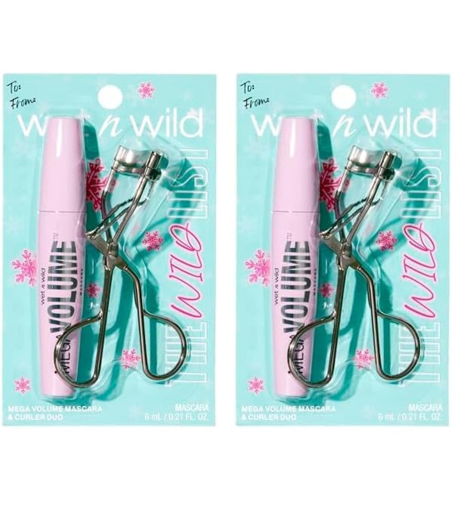 Buy Wet n Wild The Wild List Mega Volume Mascara & Curler Duo - Holiday Gift Set (Pack of 2) - Perfect Stocking Stuffer - Shop Internationally - Buy Online on GoSupps.com