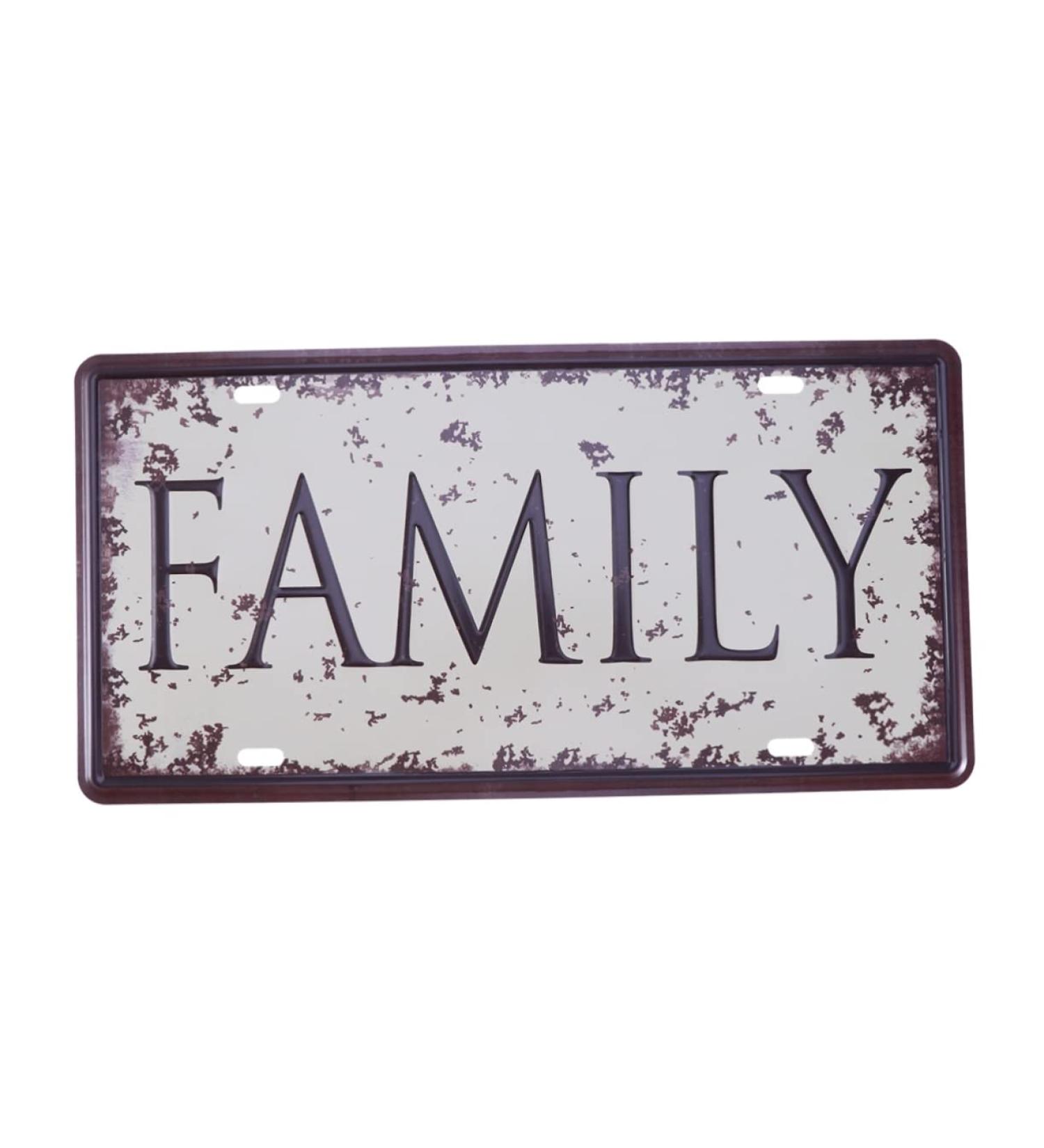 Cabilock Retro Decor Bar Painting Decor Home Painting Decor License Plate Vintage Iron Painting - Buy Online on GoSupps.com