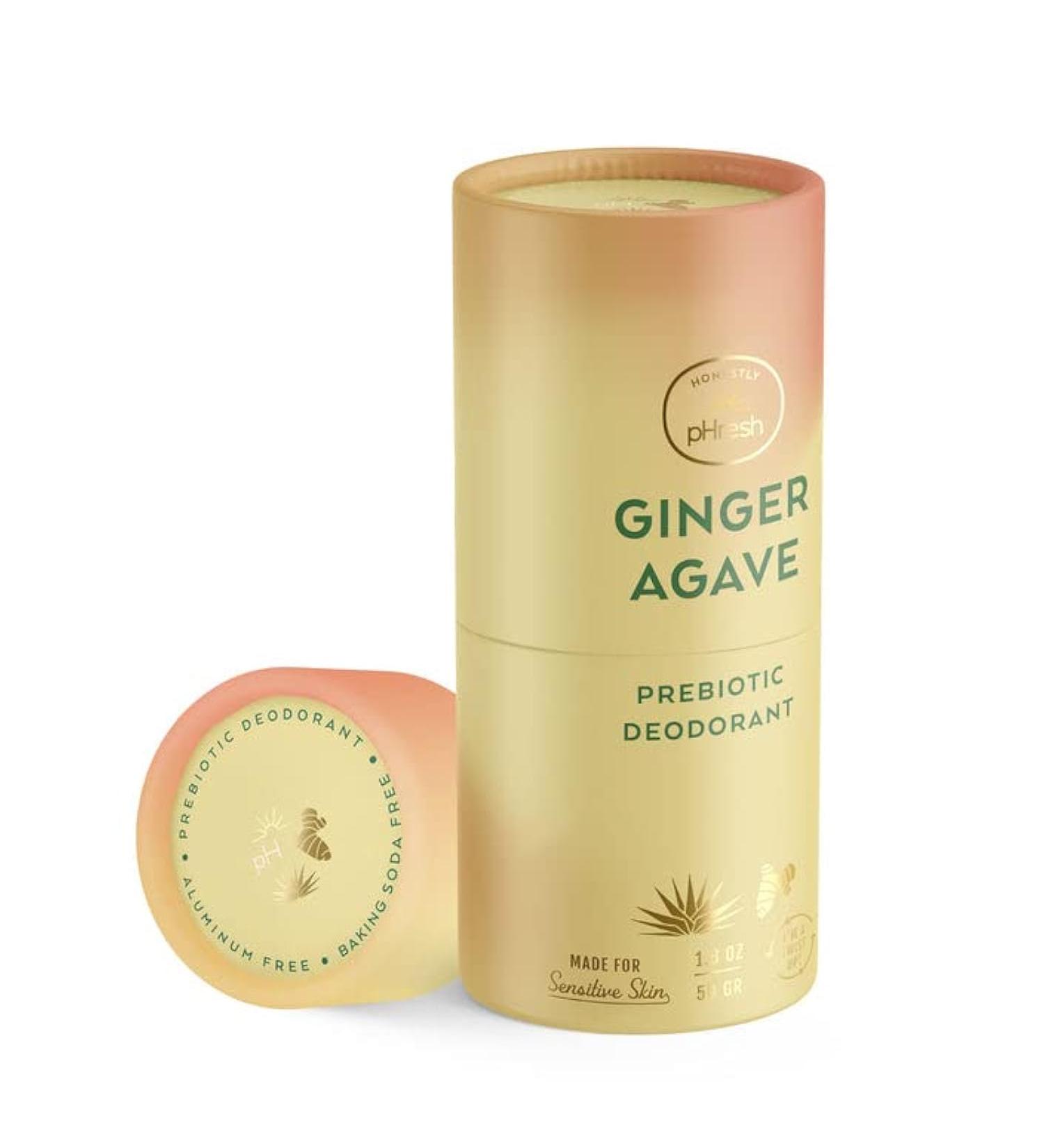 Honestly pHresh Natural Biodegradable Paper Twist Up Prebiotic Deodorant Ginger Agave 1.8 Oz Baking Soda & Aluminum Free Safe for Sensitive Skin 24 Hour Odor Protection Vanilla - Buy Online on GoSupps.com