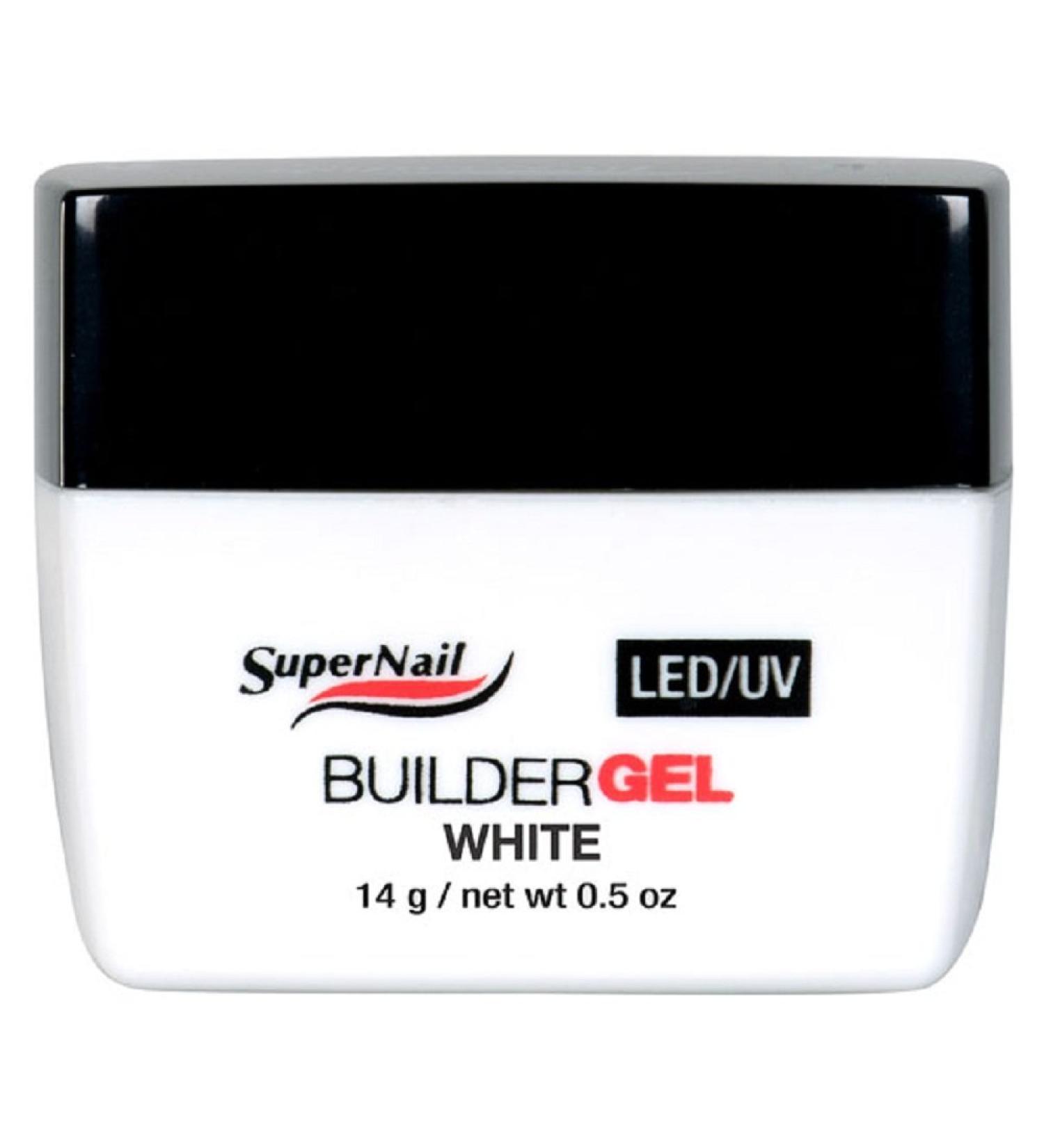 Supernail Builder Gel UV/LED white - 14 g