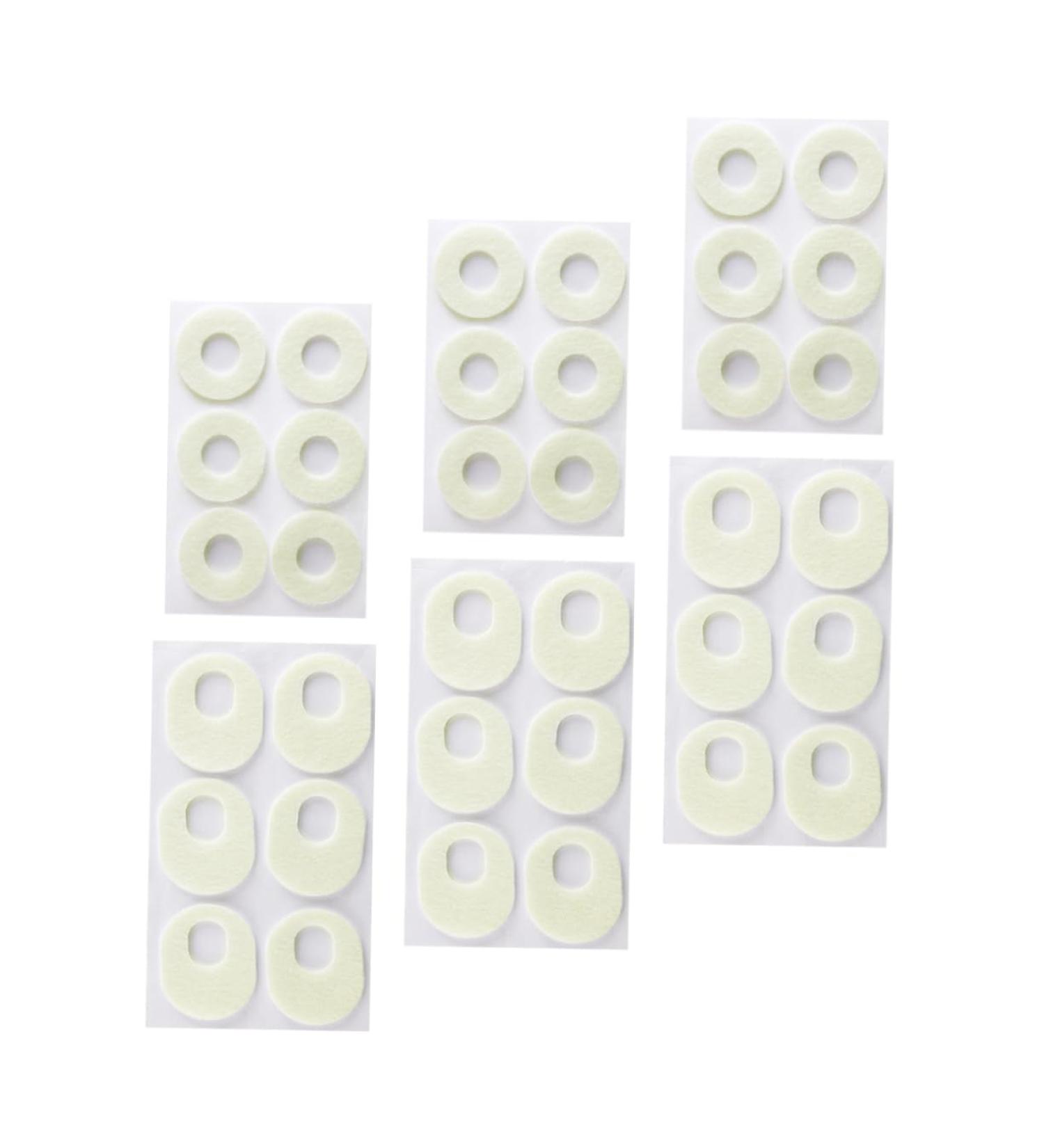 MAGICLULU 6 Sheets Felt Corn Stickers Felt Corn Removers Painless Corn Pads Thick Felt Foot Pads Comfortable Corn Pads Corn Pads for Shoes Supple Food Stickers Foot Corn Stickers - Buy Online on GoSupps.com