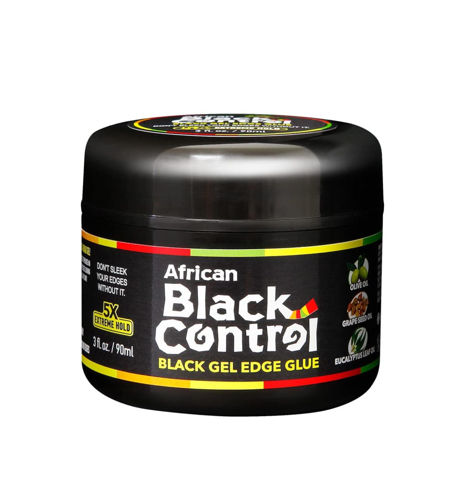 ButiAngeles African Black Gel Edge Glue 5X Extreme Hold 3 fl. oz. - Pack of 1 - Buy Online on GoSupps.com