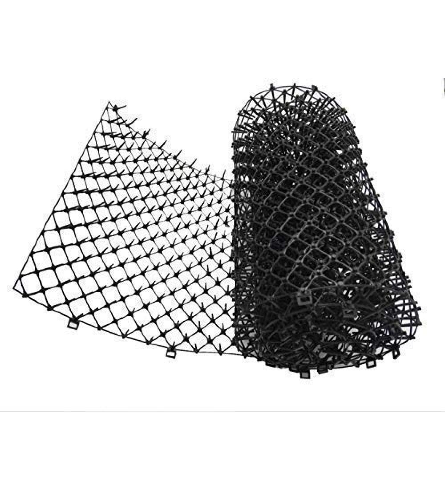 Cat Scat Mat Plastic Spike Keep cat away 6.5' Black 1pcs
