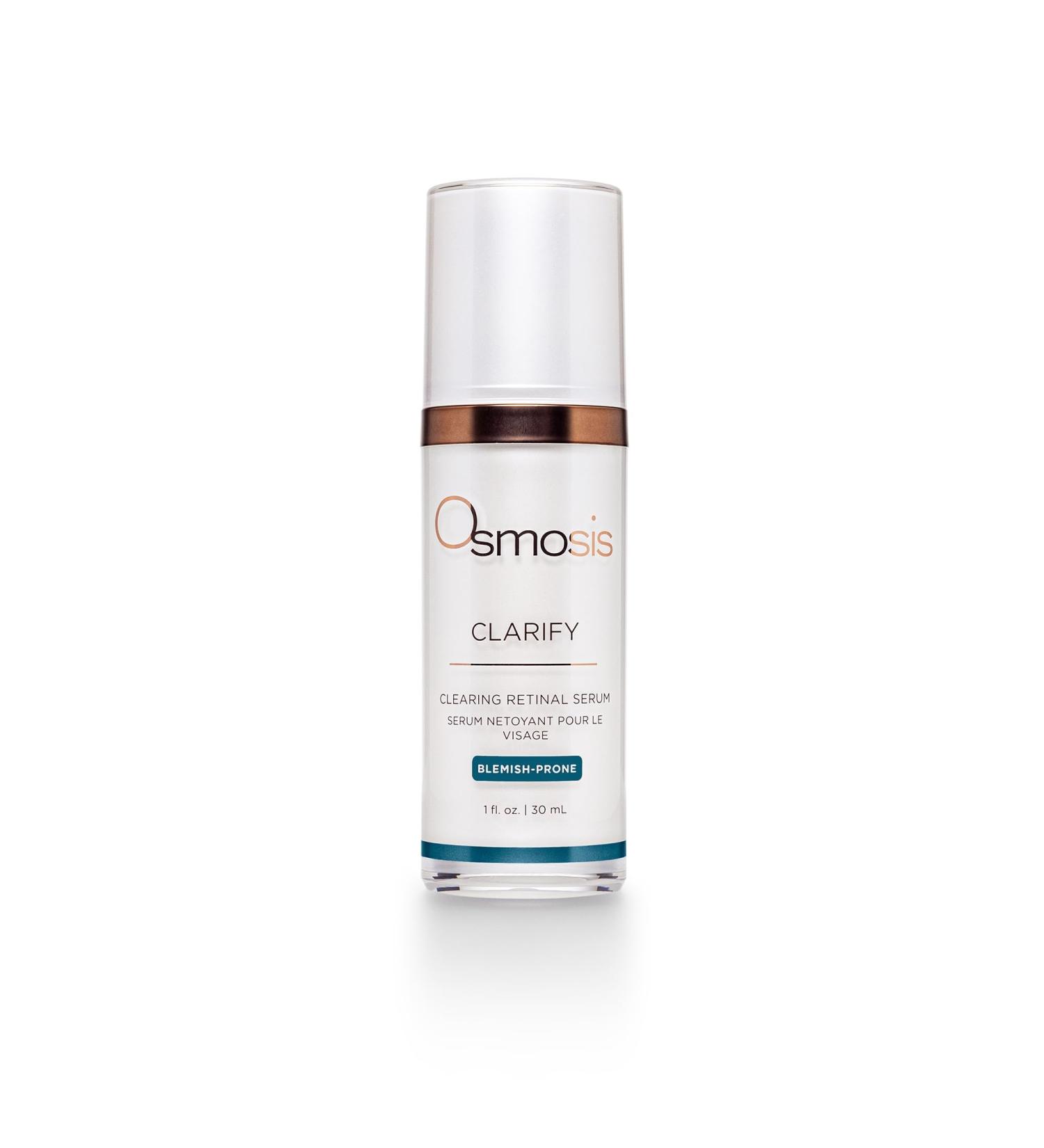 Omsosis CLARIFY Clearing Retinal with Vitamin A Serum Calms and Soothes for Acne Pigmented Oily and Blemish-Prone Skin 1 Fl Oz - Buy Online on GoSupps.com
