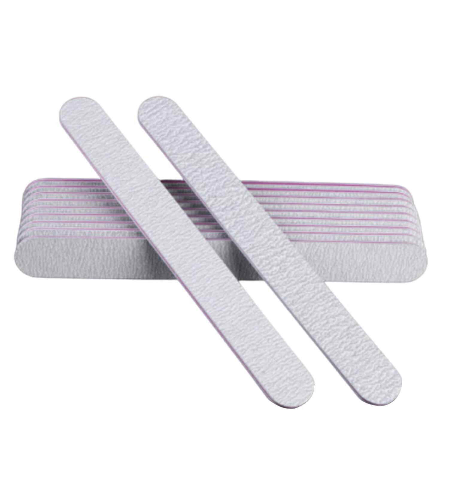 Dajidafu 10 Pieces Dual-sided Nail File Manicure Trimmer Pedicure Equipment Fingernail Trim Tools Trimming Tool for Home Salon Using - Buy Online on GoSupps.com