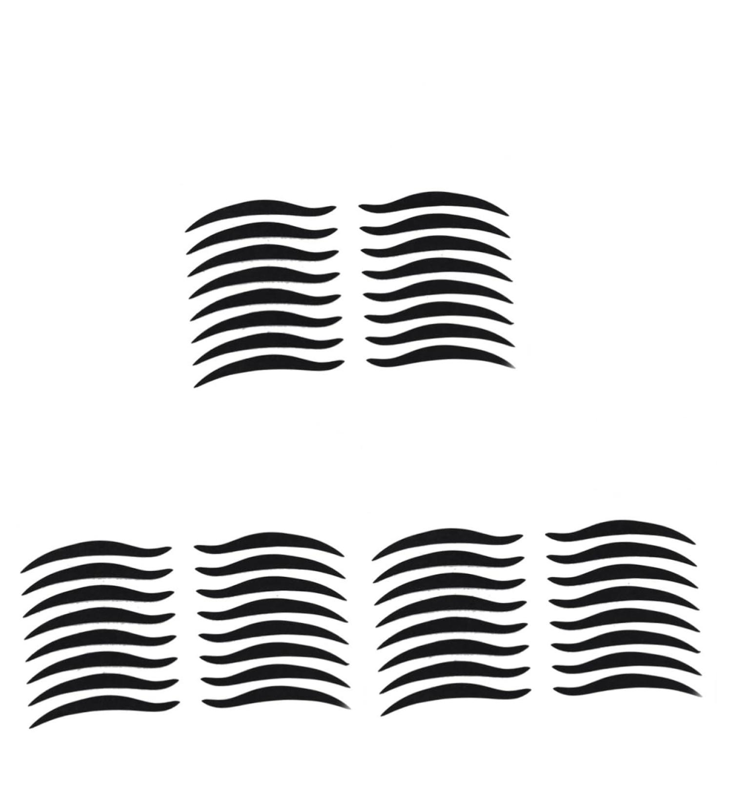 Angoily 240 Pairs Eyeliner Eyeshadow Sticker Eye Make-up Stickers Double Eyelid Sticker Make up Smoky - Buy Online on GoSupps.com