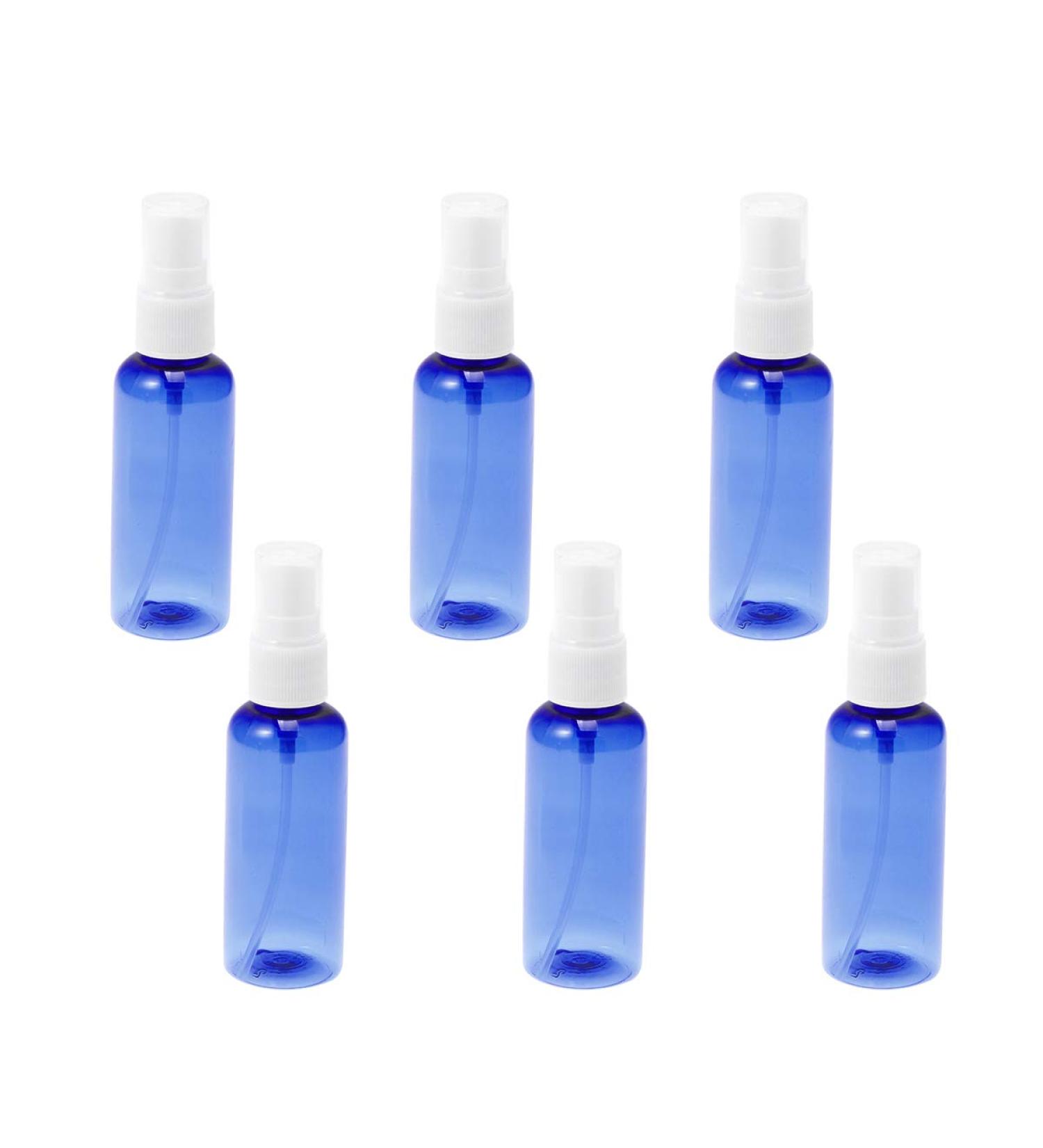 Uonlytech 20pcs Blue Mist Spray Bottles - Perfume Atomizers & Sprayers for Travel & Personal Use - Buy Online on GoSupps.com