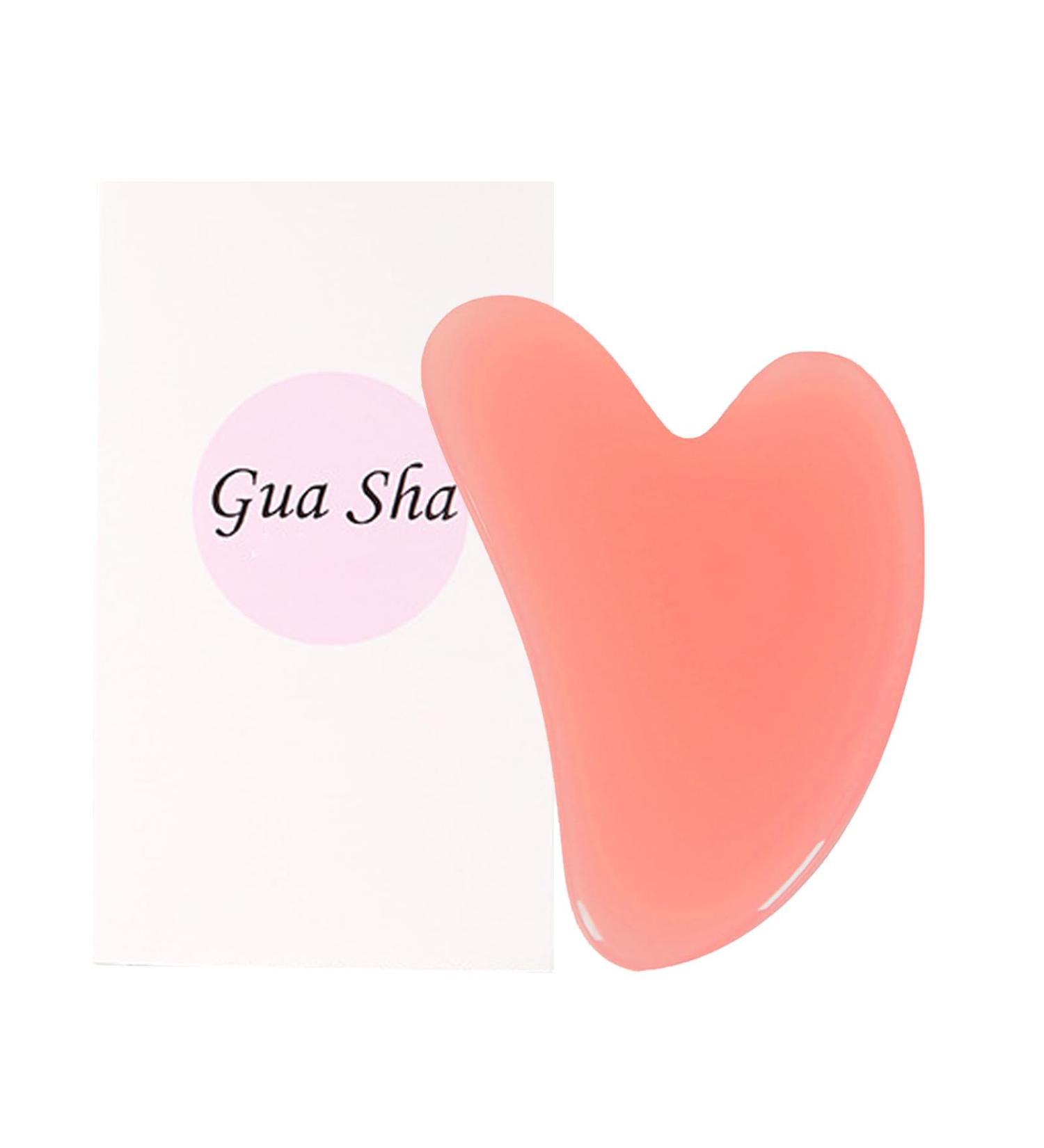 Shop Pink Resin Guasha Massage Tool - SPA Acupuncture & Trigger Point Therapy - Buy Online on GoSupps.com