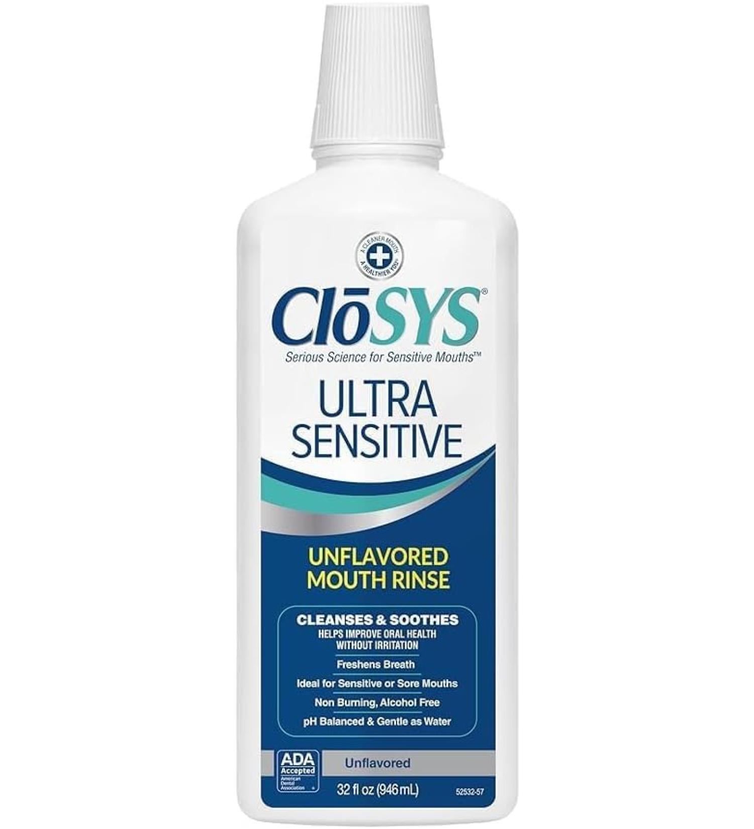 LUXPAKS Closys Mouthwash smaakneutraal 32 oz - Buy Online on GoSupps.com