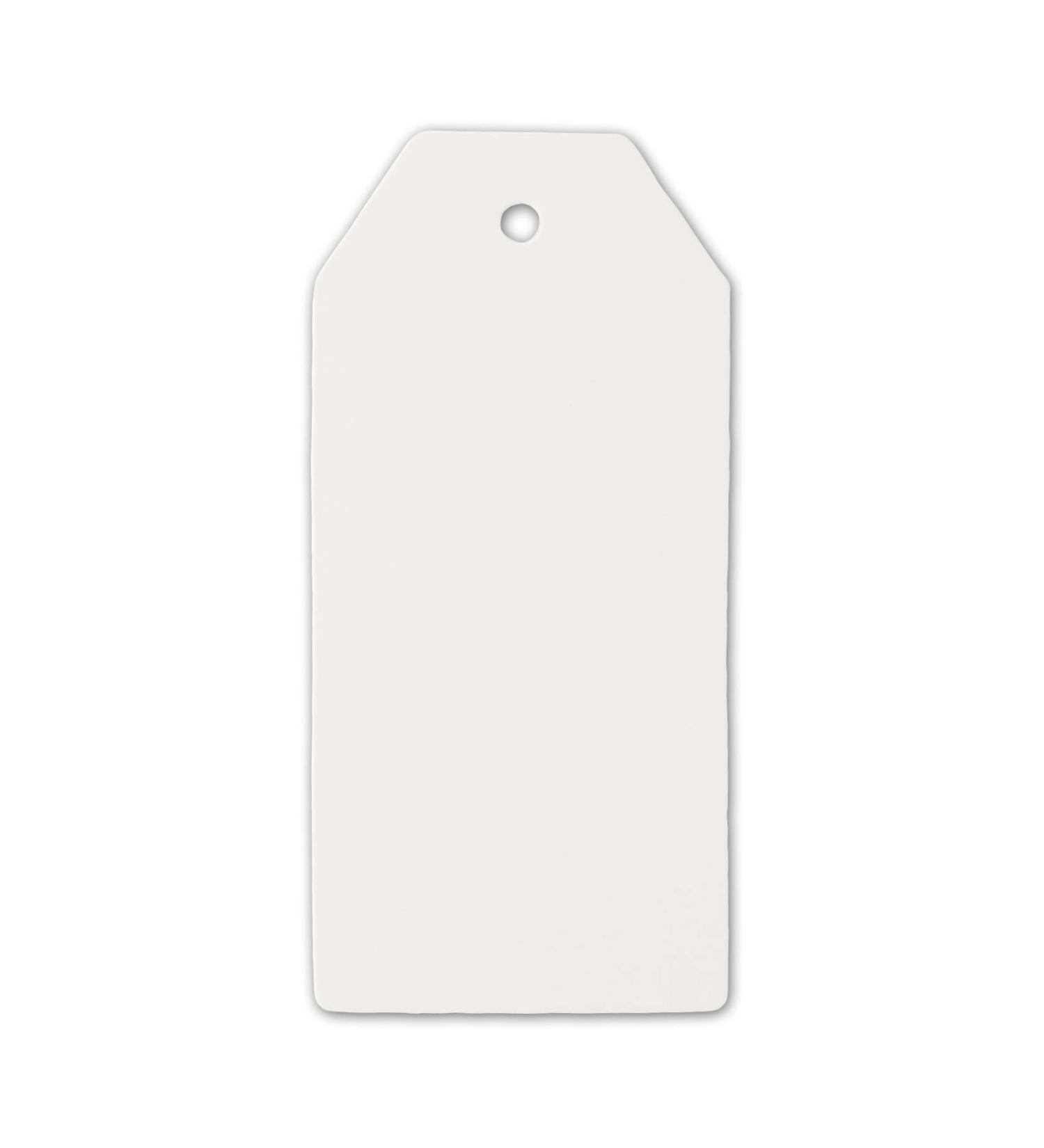 LWR CRAFTS 100 Hang Tags with Jute Twines 100ft - White, 3 3/4 x 1 3/4 Inches - Buy Online on GoSupps.com