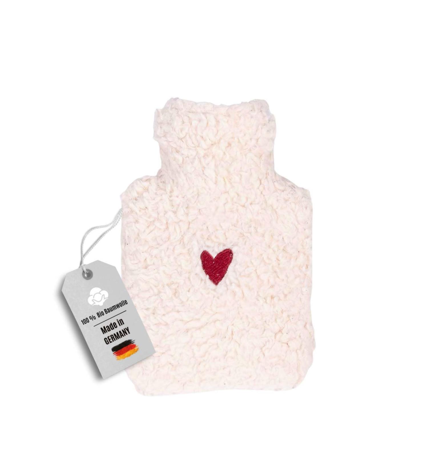 Buy Kontor28 Cuddly Teddy Hot Water Bottle - 100% Organic Cotton Handmade in Germany Leak-Proof & Odorless - Perfect for Kids & Adults - 0.2 Liters - Buy Online on GoSupps.com