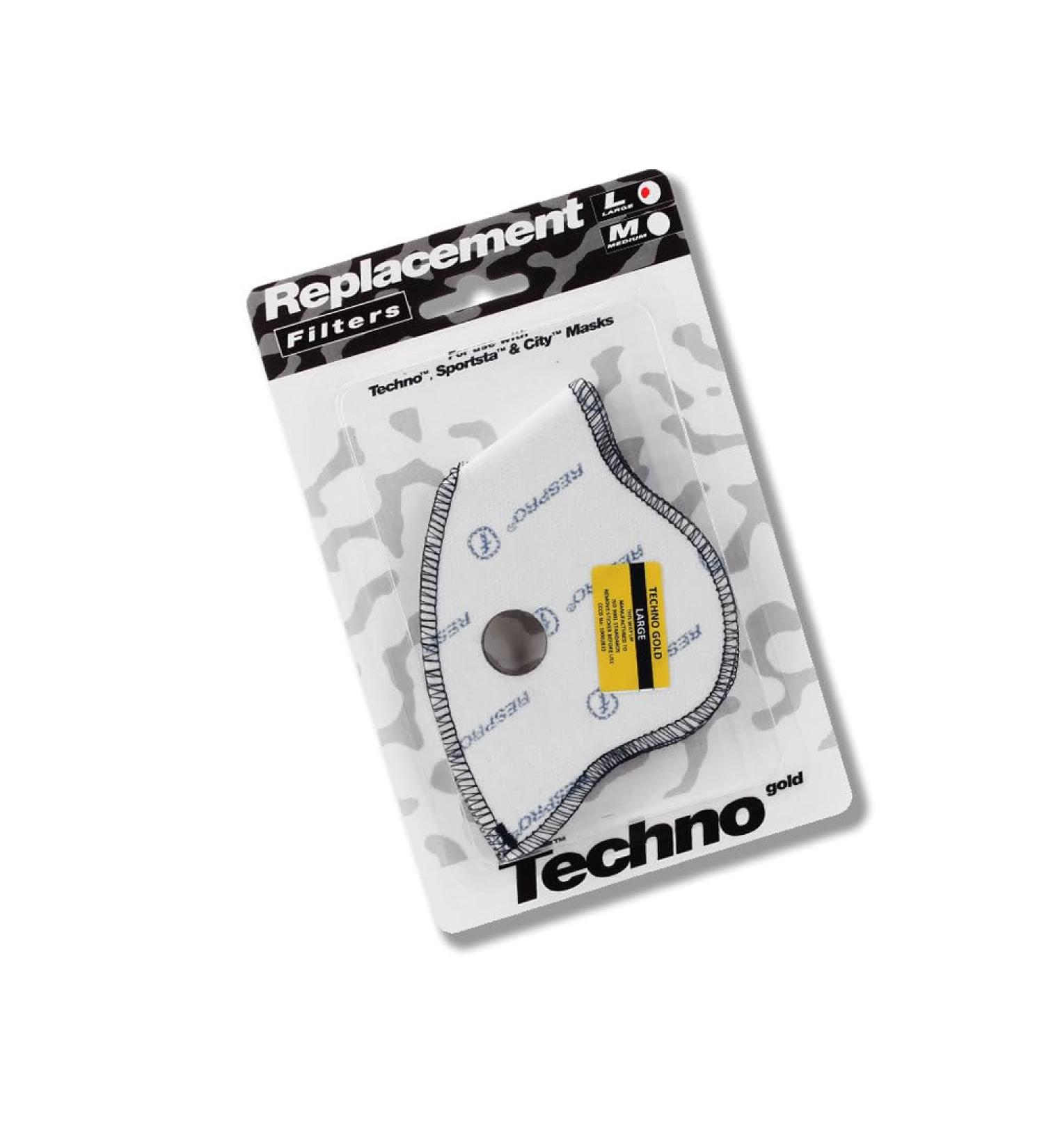 Buy Respro Techno Black Mask Filter L - Premium International Shipping - Buy Online on GoSupps.com
