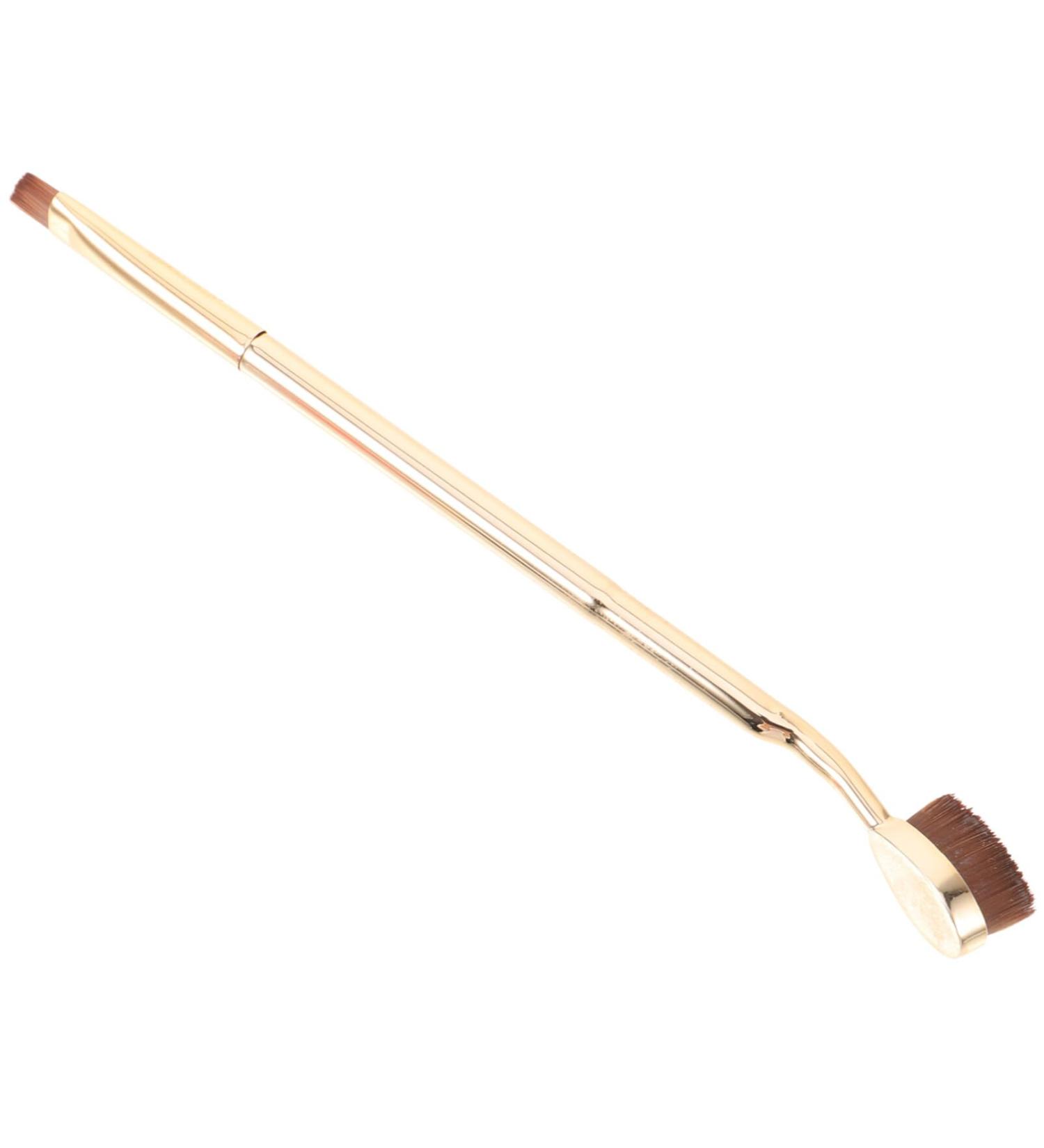 PATKAW Makeup Dual-ended Foundation Brush Concealer Cream Cosmetics Blush Brush All-in-one Eyeshadow Brush for Blending Liquid Powder - Buy Online on GoSupps.com