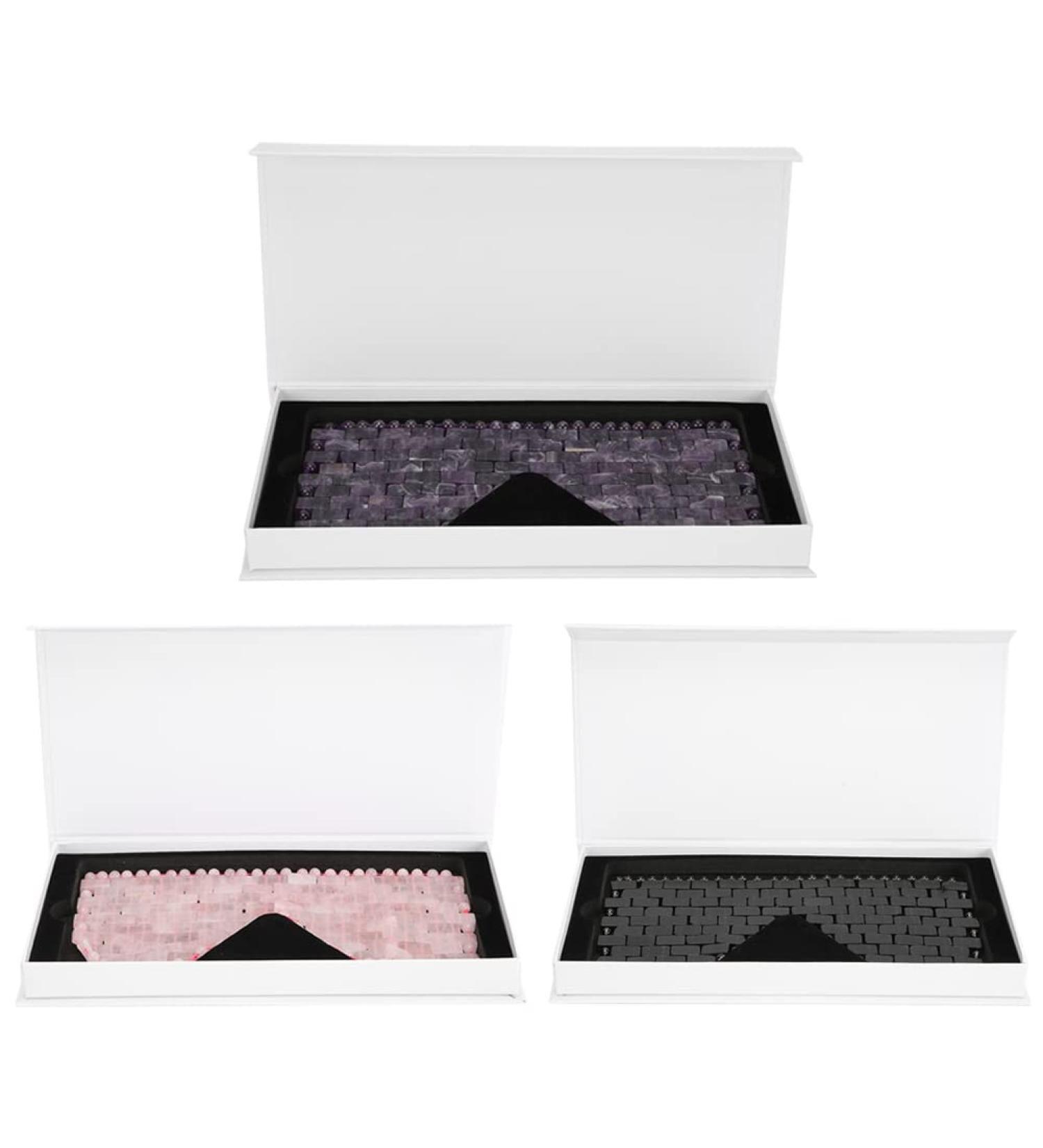 Jade Stone Cooling Eye Mask for Relief of Eye Fatigue - Sleep Mask for Soothing and Relaxing Eyes - Buy Online on GoSupps.com