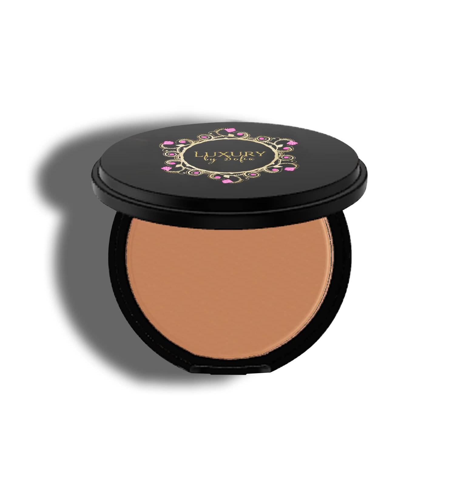 Luxury By Sofia Premium Pressed Bronzer - 6 Shades | Natural & Organic Ingredients | Hypoallergenic & Highly Pigmented for Youthful, Sun-Kissed Look - Buy Online on GoSupps.com