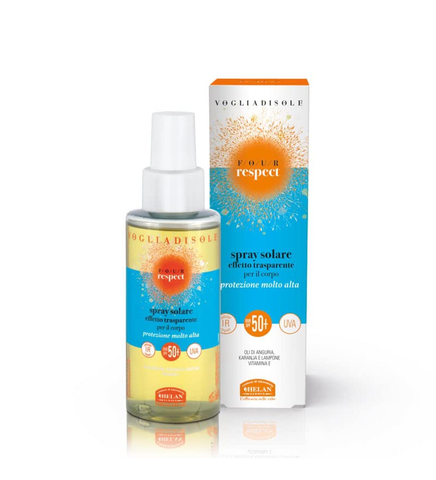 Helan - Vogliadisole Respect Transparent Sun Spray 150 mL - Buy Online on GoSupps.com