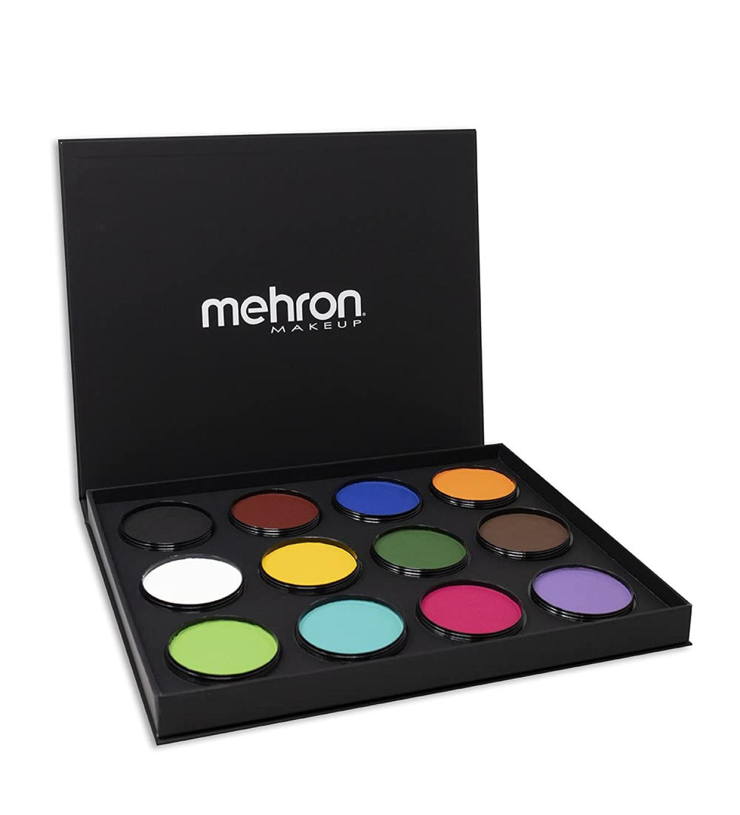 Mehron Paradise Makeup AQ ProPalette - 12 Vibrant Colors | Professional Quality - Buy Online on GoSupps.com