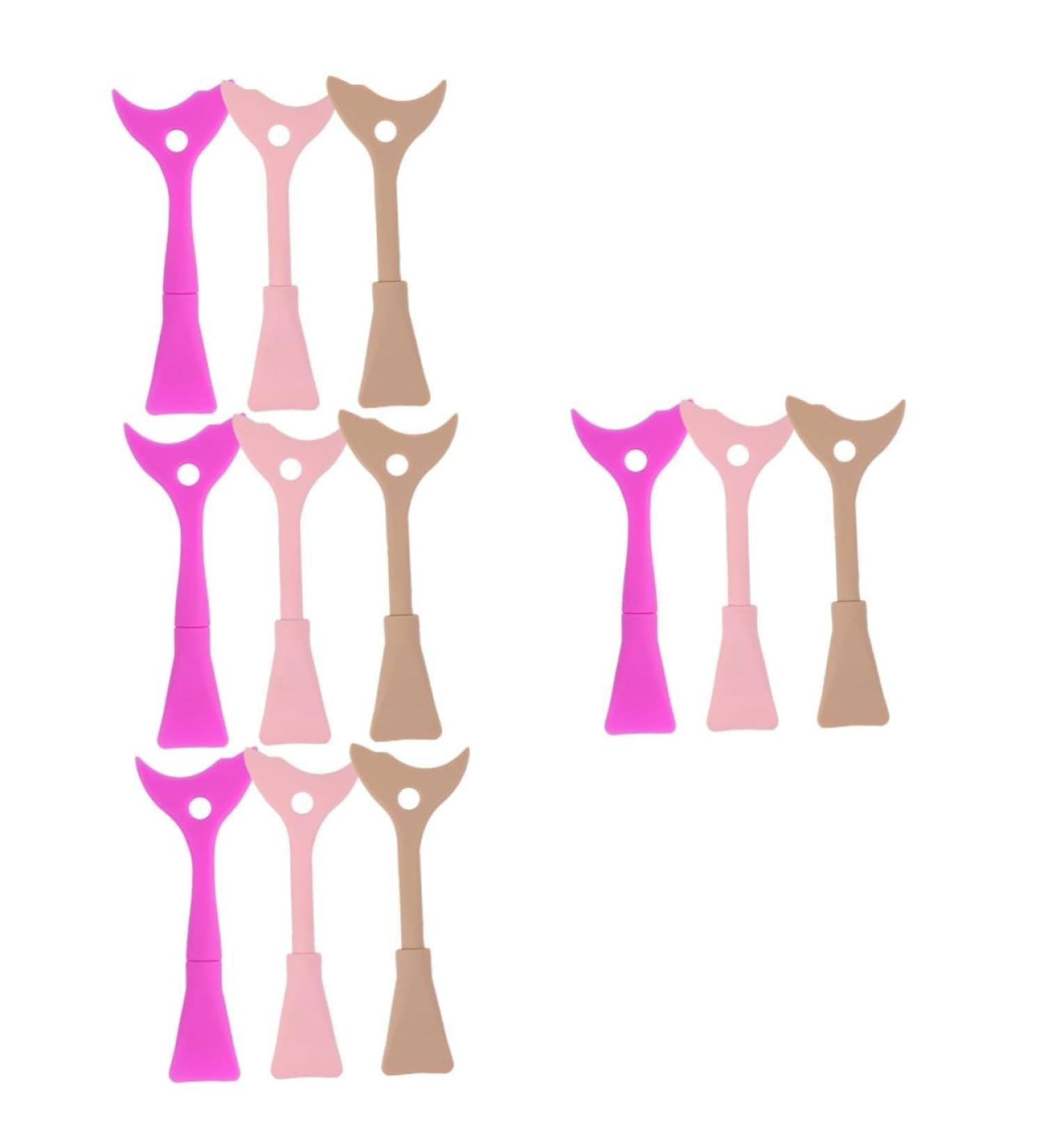 Beavorty 12 Pcs Eyeliner Eyeshadow Baffle Cosmetology Supplies Makeup Brushes Eyeshadow Eye Makeup Tool Stamp - Buy Online on GoSupps.com