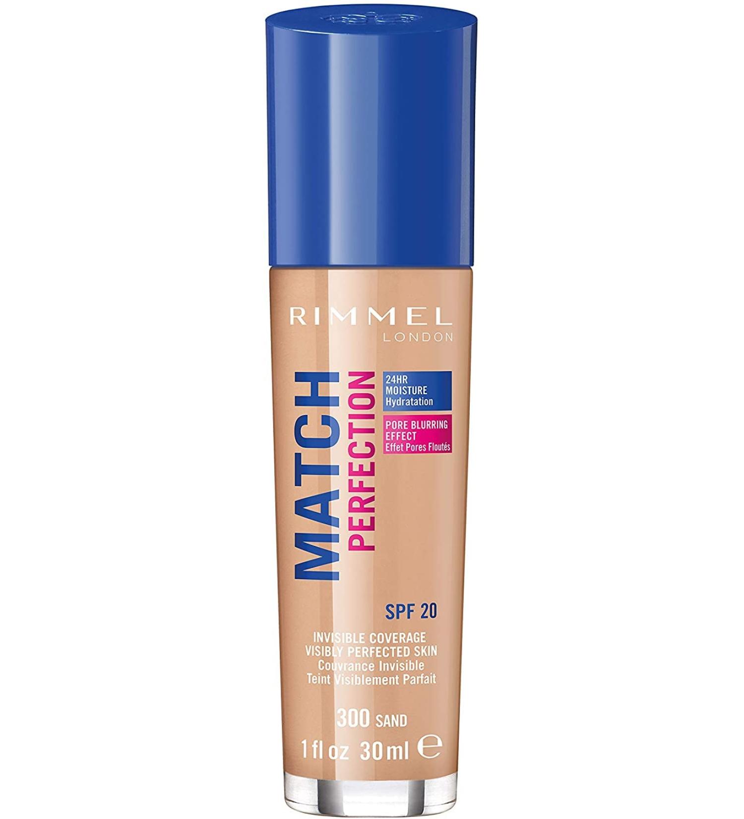 Rimmel London Match Perfection SPF20 300 Sand - Buy Online Now - Buy Online on GoSupps.com