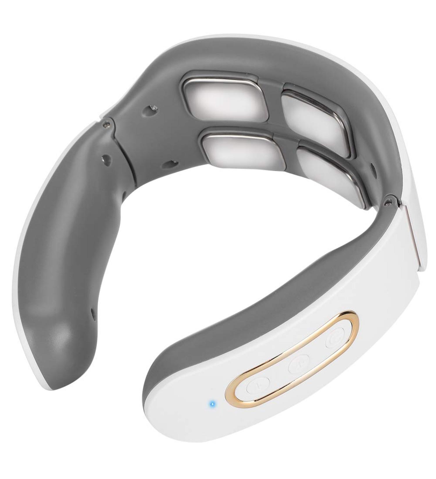 Electric Neck Massager Pulse | Cervical Pain Relief & Health Tool | USB Rechargeable - Buy Online on GoSupps.com