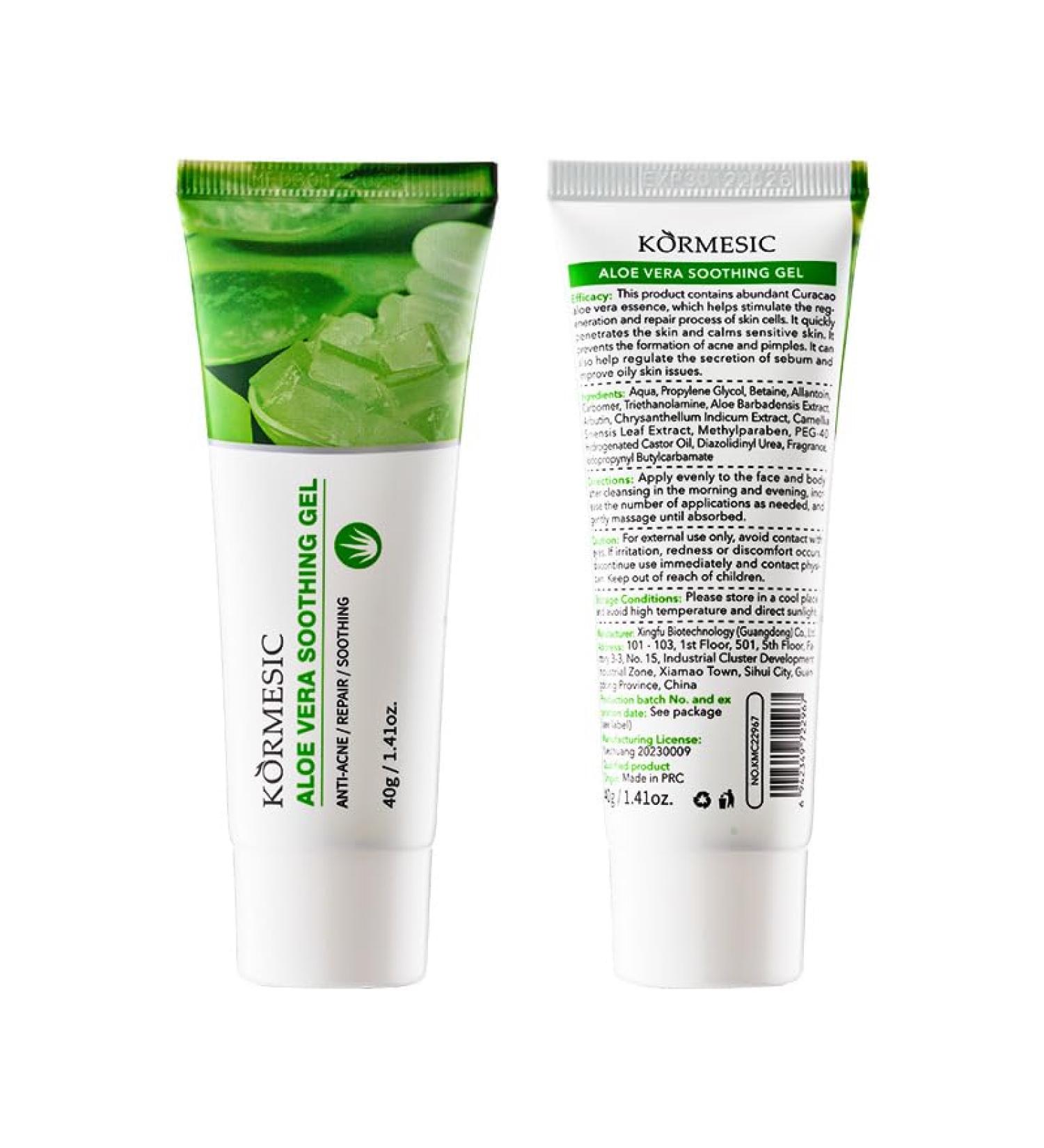 Aloe Vera Gel For Face Aloe Vera Soothing Gel With Arbutin Betaine Aloevera Gel For Skin Care Damaged Skin Sunburn - Buy Online on GoSupps.com