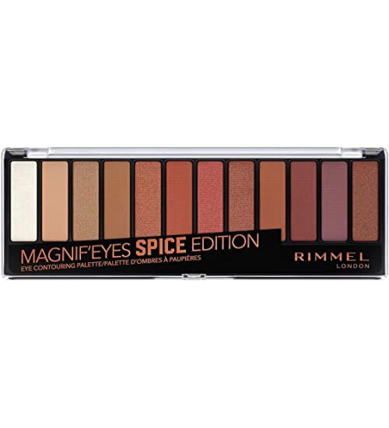 Rimmel Magnif'eyes Eyeshadow Palette Spice Edition - 1 Count - Buy Online on GoSupps.com