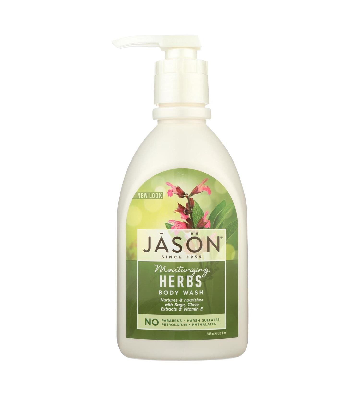 Jason Pure Natural Body Wash Moisturizing Herbs - 30 fl oz