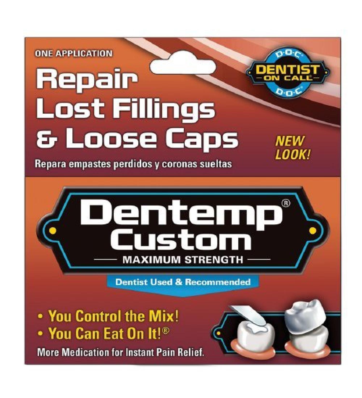 Dentemp Maximum Strength Custom Repair Lost Fillings & Loose Caps - 1 each