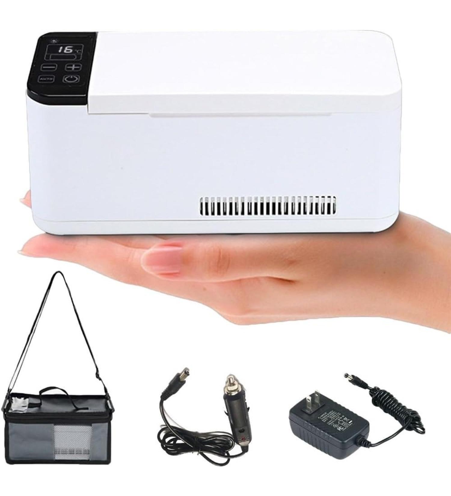 Portable Refrigerated Box Insulin - Refrigerator Portable Electric Cooler Interferon Insulin Drug for Car Or Home Travel (Color : 3battery) - Buy Online on GoSupps.com