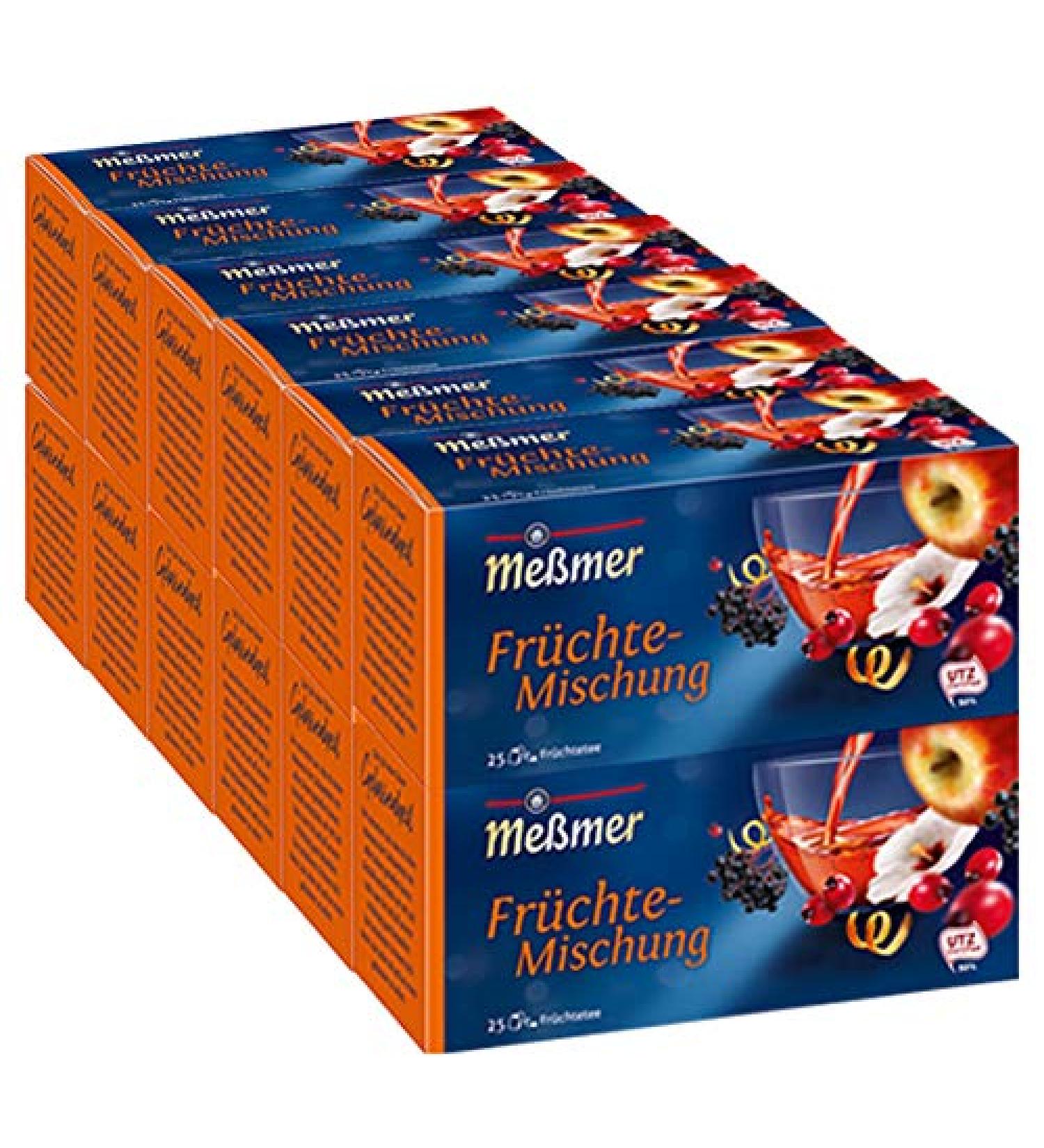 Meßmer Meßmer Pack of 25 Fruity Mixed Tea Bags