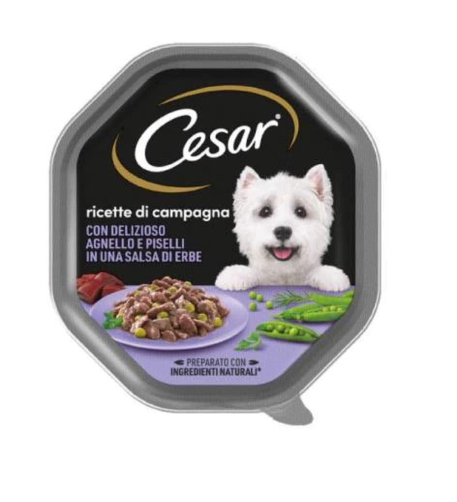 Cesar Country Recipes with Delicate Lamb and Peas in Herb Sauce - 14 Jars