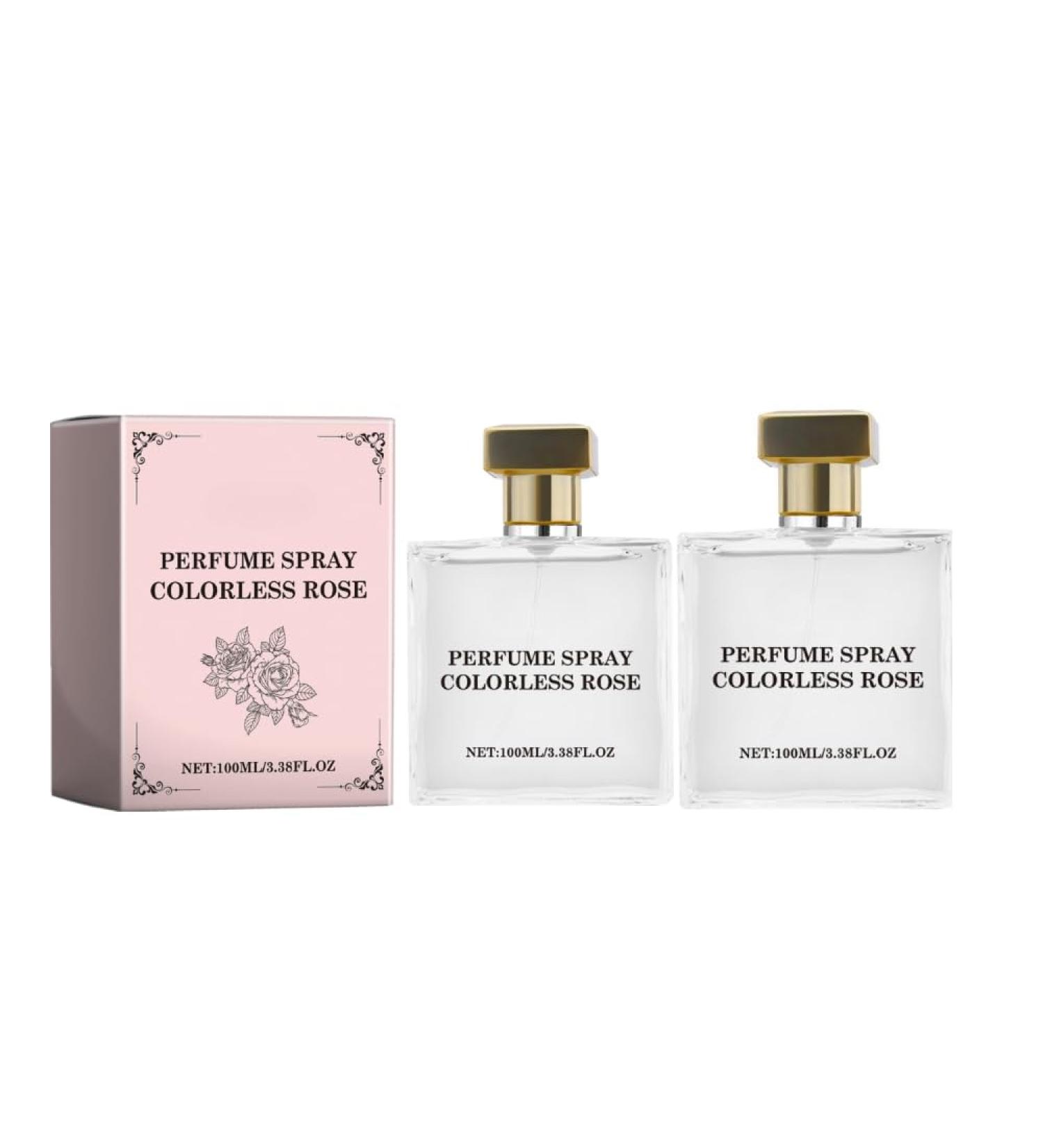Colorless Rose Perfume Spray -100ml/3.38oz Elegant and Delicate Fragrance Rich and Lasting Fragrance. Relax Home Perfume or Bathroom Air Freshener Spray Effective for Men and Women - Buy Online on GoSupps.com