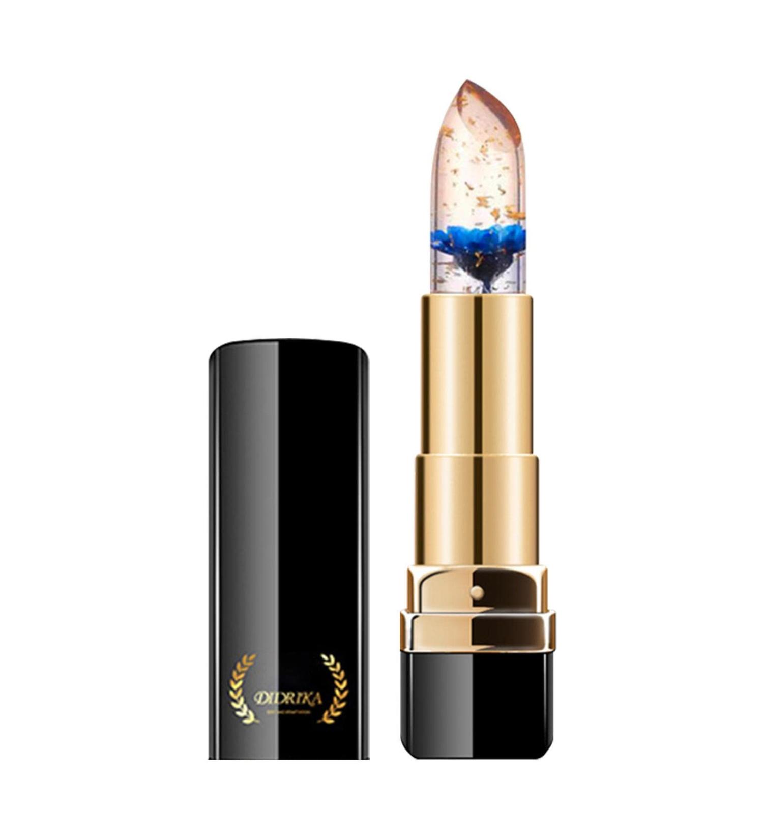 Lipstick Magic Temperature Color Changing Lip Gloss | Moisturizing Flower Lipstick Long Lasting Nutritious Lip Balm Magic Color Changing Lip Gloss - Buy Online on GoSupps.com