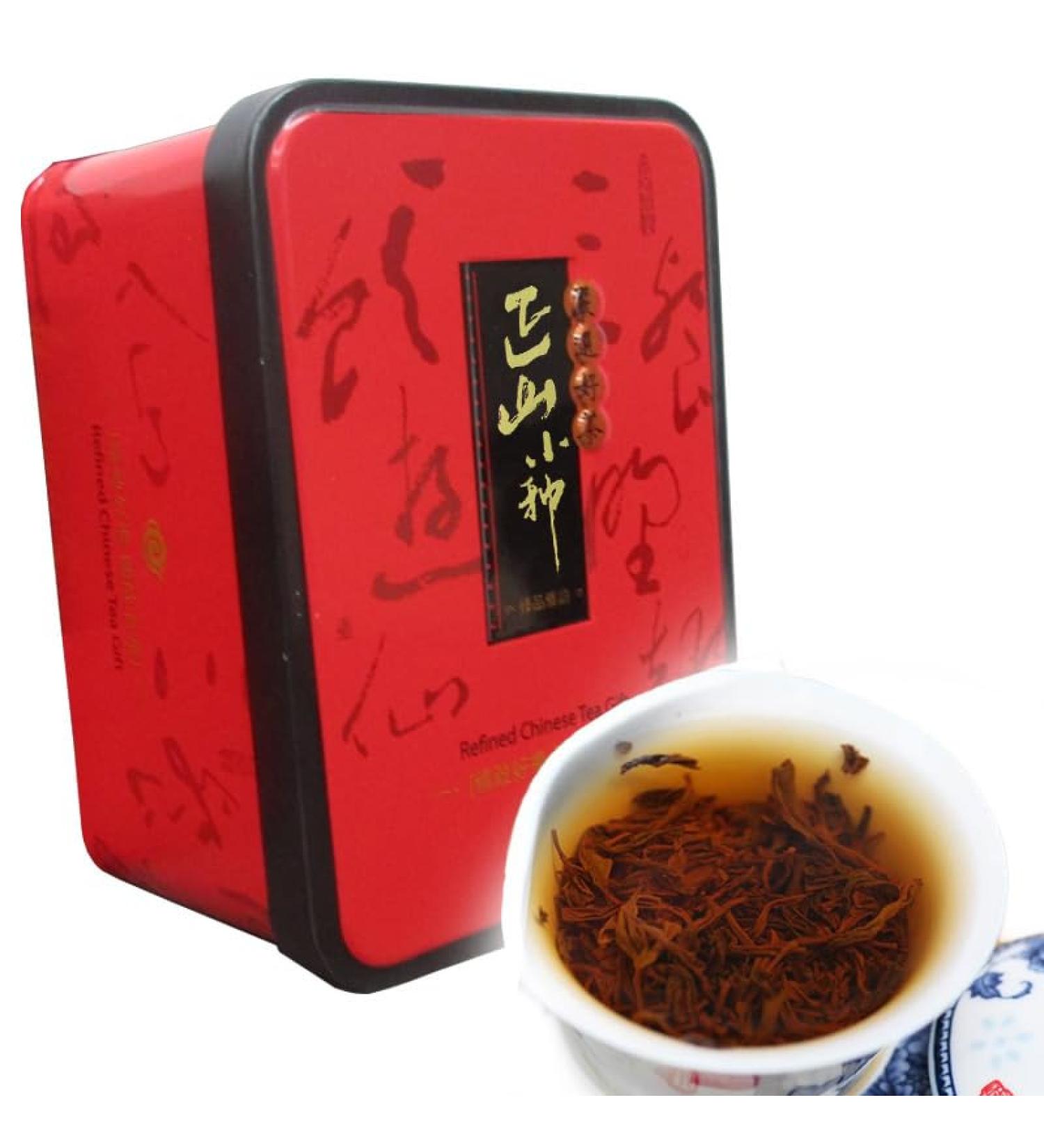 Th noir naturel Zhengshanxiaozhong 54g Lapsang Souchong th  - Buy Online on GoSupps.com