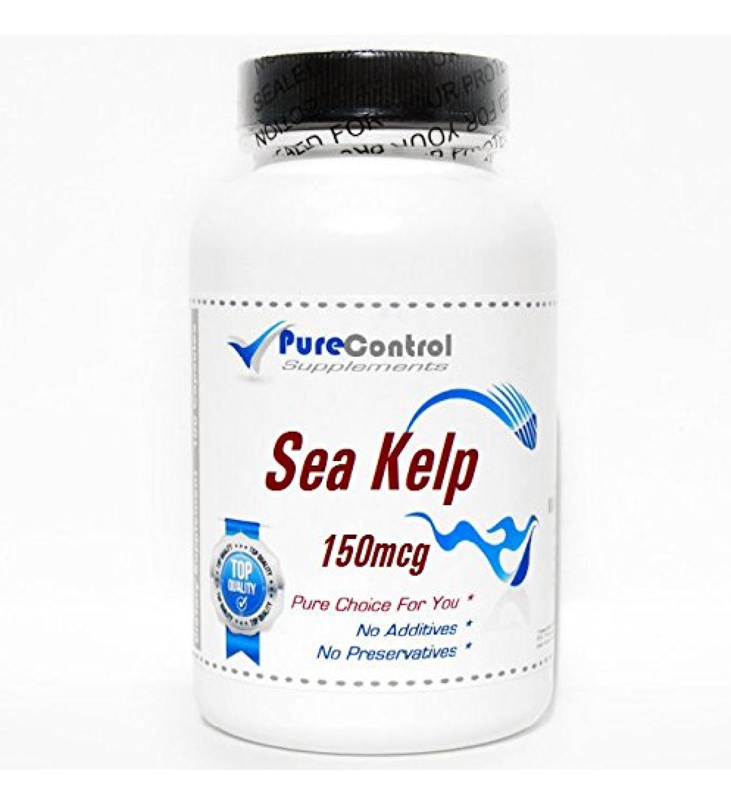 Sea Kelp 150mcg // 200 Capsules // Pure // by PureControl Supplements