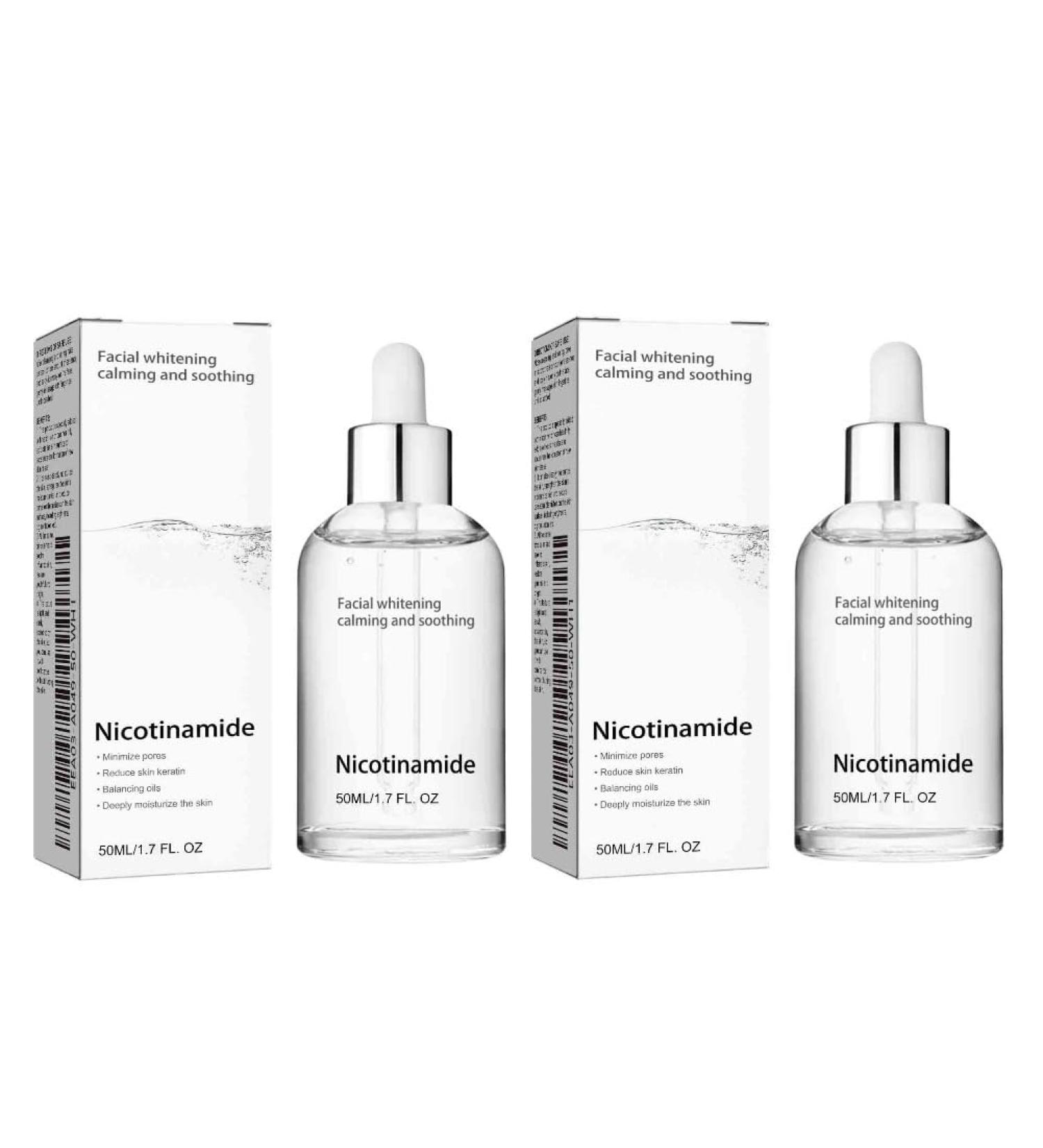 2pcs Nourishing Face Serum Shrinking Pores Brightening Skin Rejuvenation Eye Bags Removing Dark Circles Moisturizing Facial Essence - Buy Online on GoSupps.com